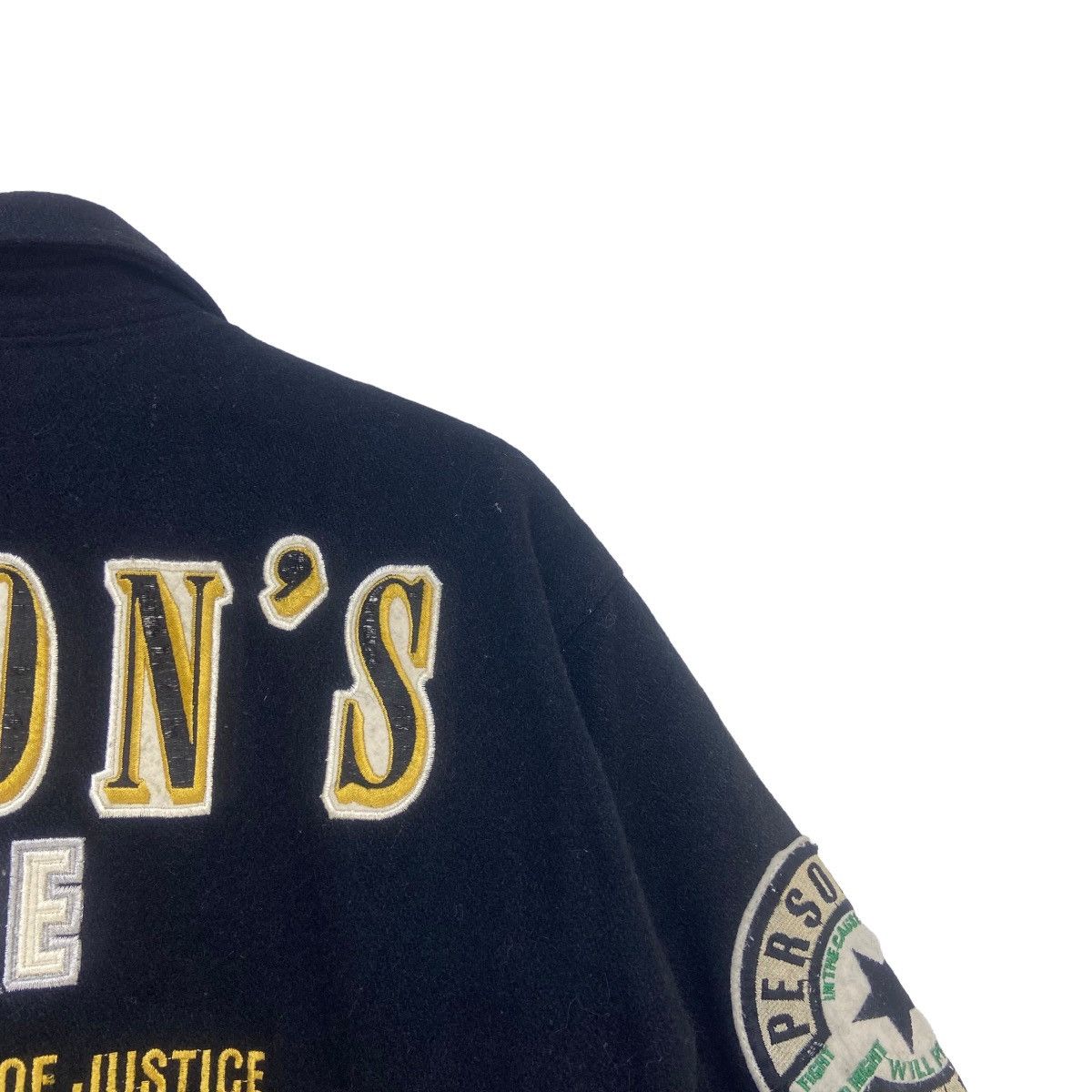 Japanese Brand × PERSON'S × Vintage Person’s Fight in The Cause of Justice Wool Heavy Varsity Size US M / EU 48-50 / 2 - 14 Thumbnail