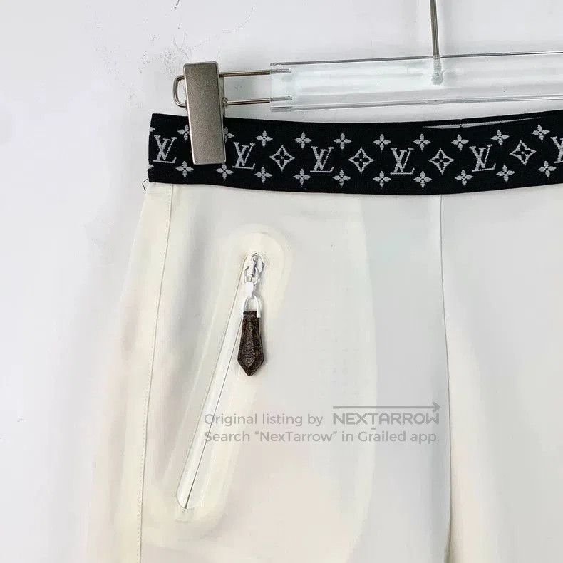 Louis Vuitton Louis Vuitton Monogram White Casual Shorts. Size US 38 / EU 54 - 3 Thumbnail