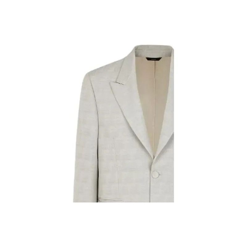 Fendi o1s1wg110225 Jacket in Silver Size US S / EU 44-46 / 1 - 4 Thumbnail