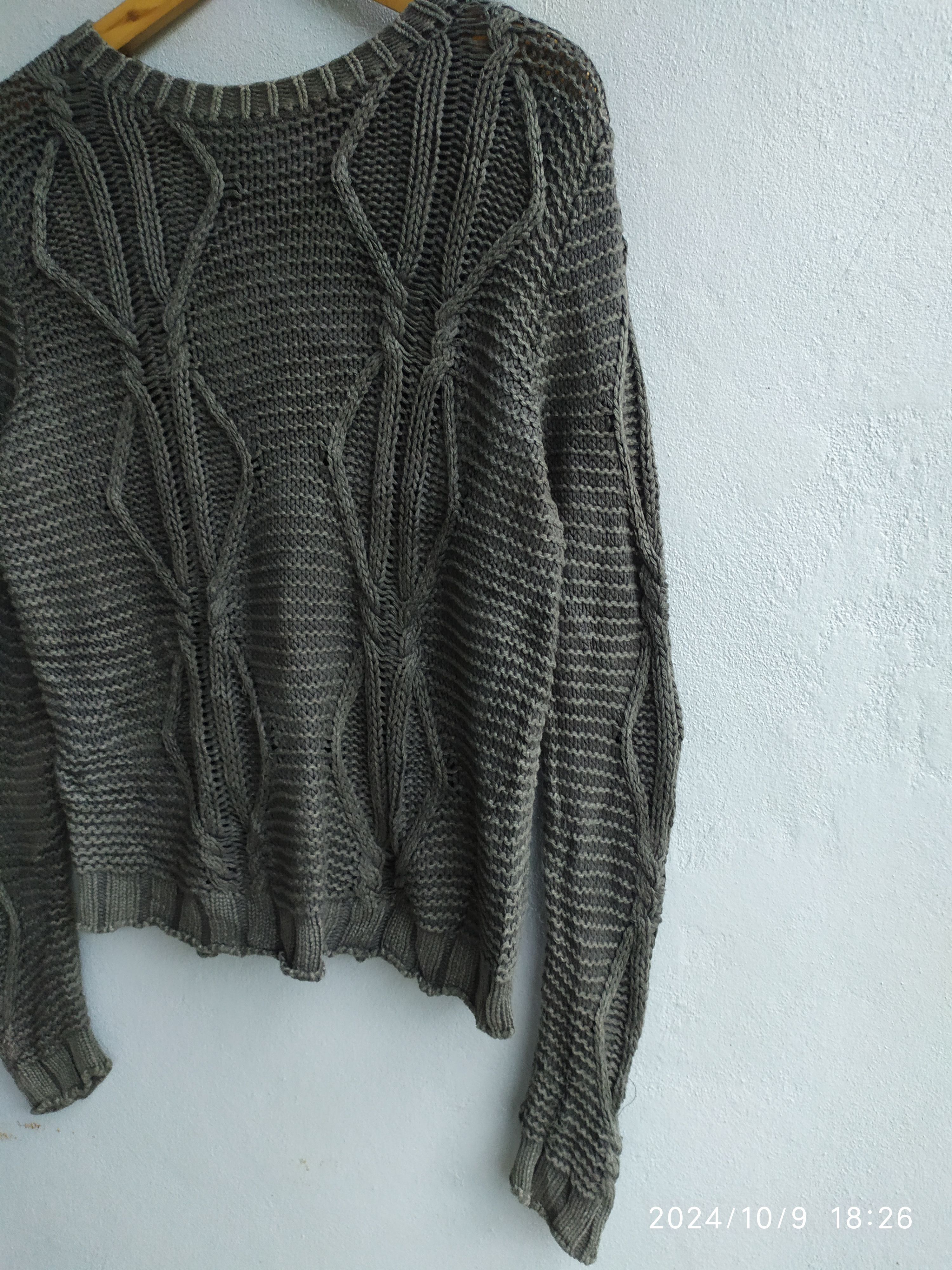 20471120 × If Six Was Nine × Japanese Brand Japanese Moussy Mesh knit Long. Sleeve Shirt Size US S / EU 44-46 / 1 - 5 Thumbnail