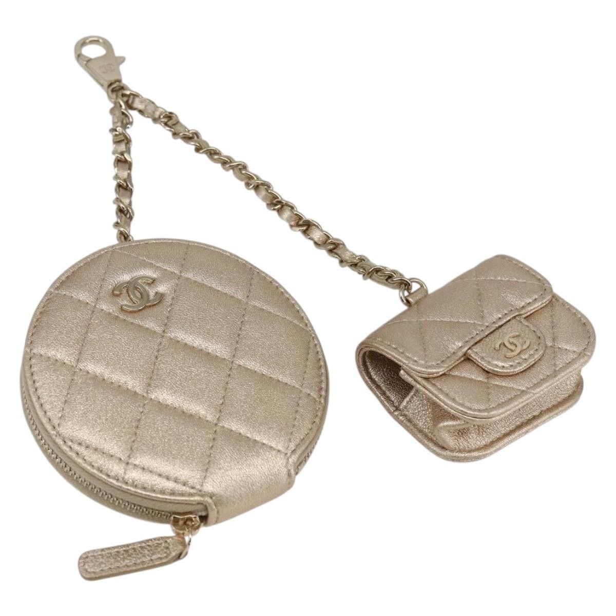Chanel Chanel Matelasse Coin Purse & Airpods Case Pouch Size ONE SIZE - 1 Thumbnail