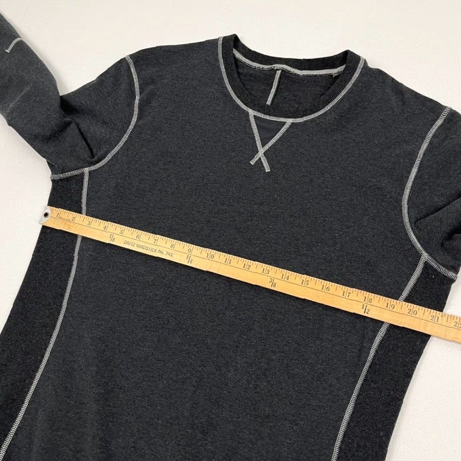 Lululemon Lululemon All Town Sweatshirt Mens L Gray Contrast Stitch Crewneck Athleisure Size US L / EU 52-54 / 3 - 5 Thumbnail