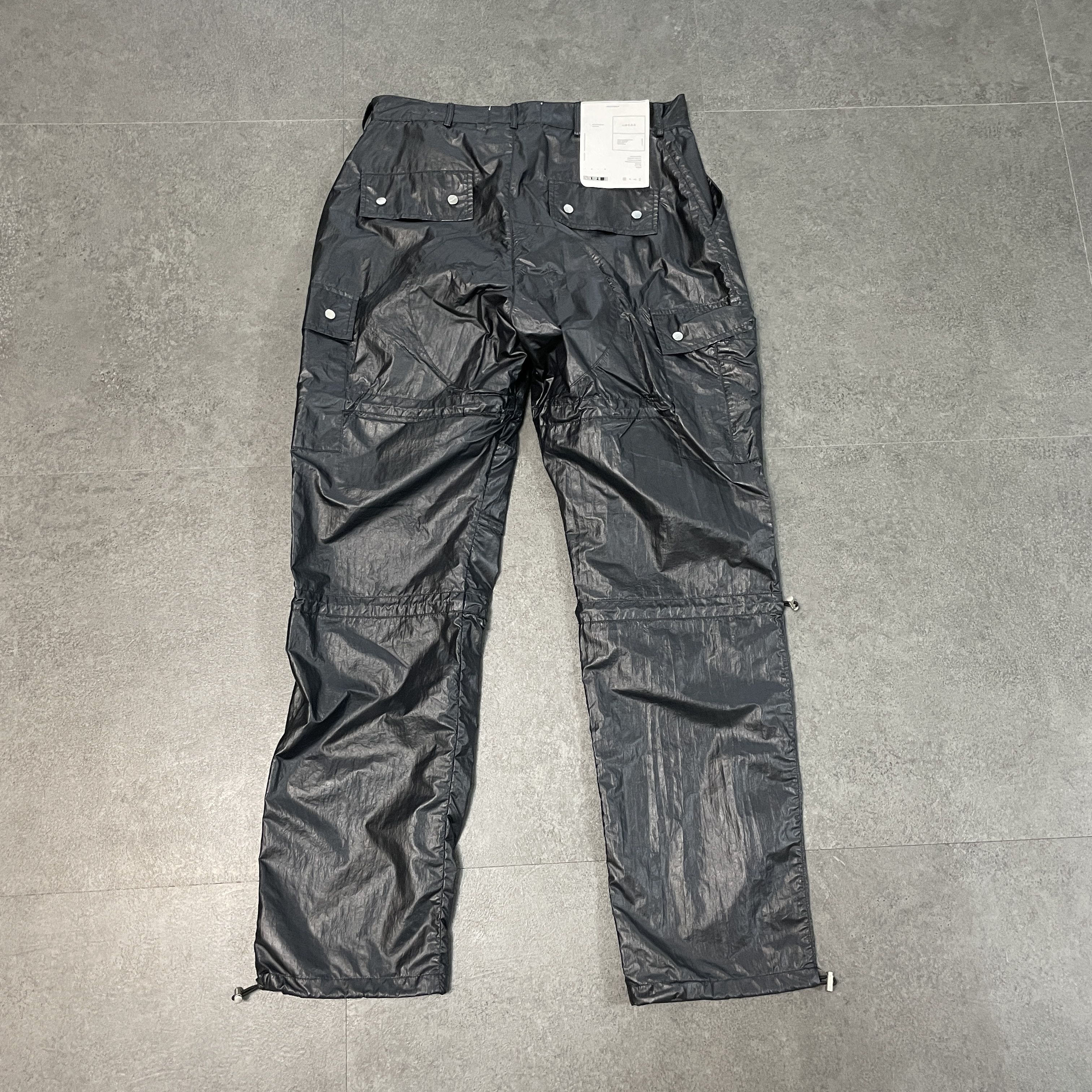 Heliot Emil *Final Drop* 18FW Heliot Emil Nylon Cargo Pants Size US 32 / EU 48 - 2 Thumbnail
