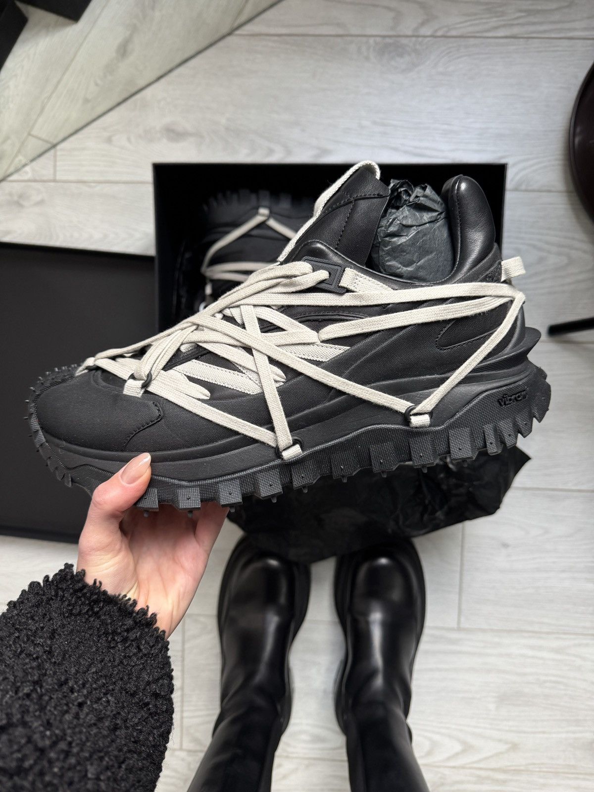 Moncler × Rick Owens Last Rick Owens x Moncler Trailgrip Megalace 
