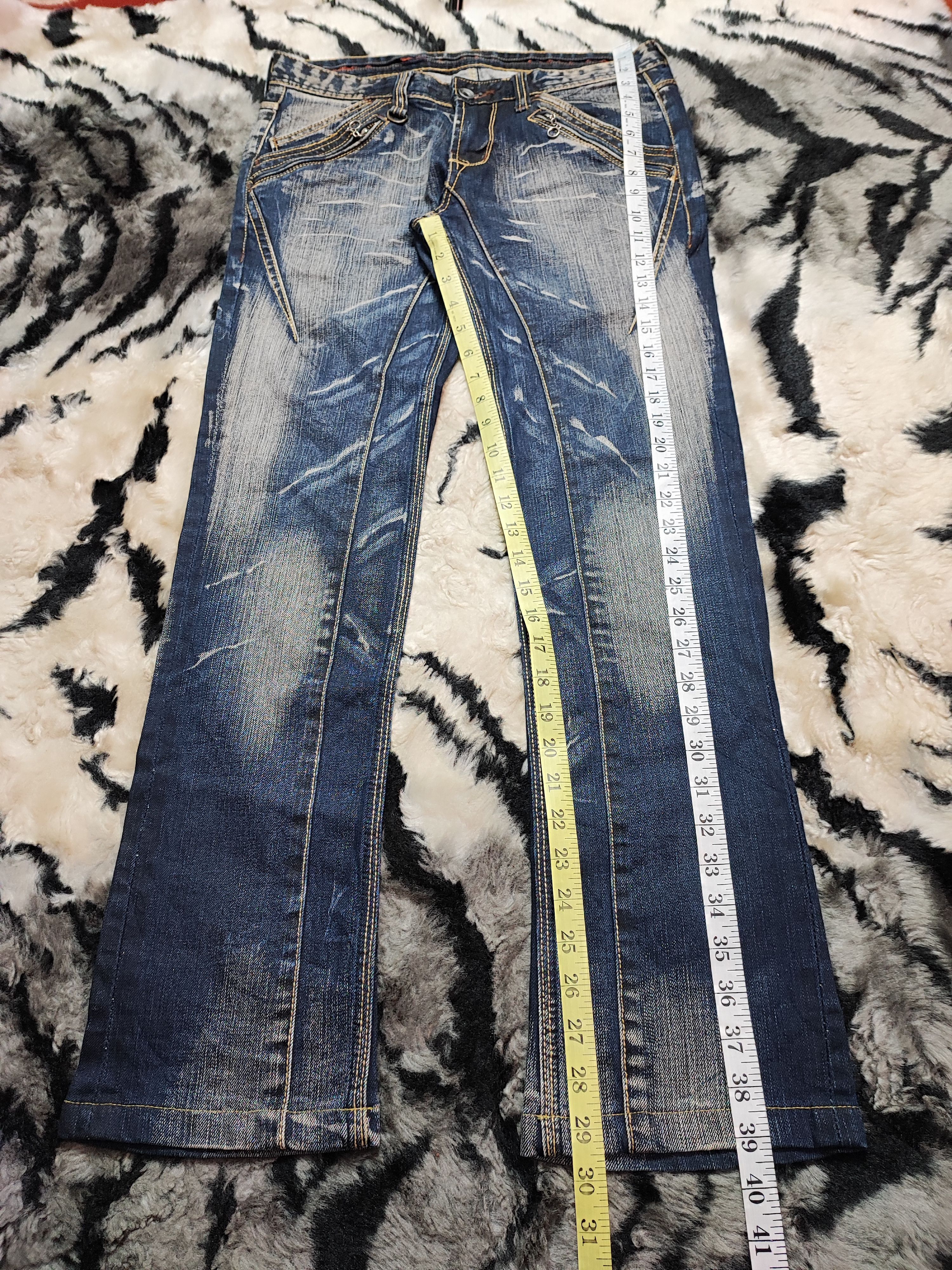 If Six Was Nine Nicole Club Distress Jeans Size US 30 / EU 46 - 5 Thumbnail