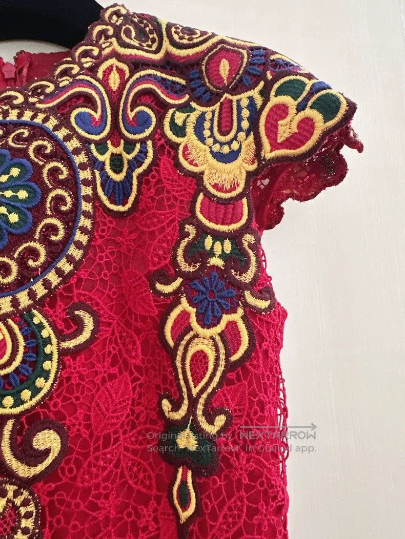 Valentino Valentino Reworked lace dress Size S / US 4 / IT 40 - 3 Thumbnail