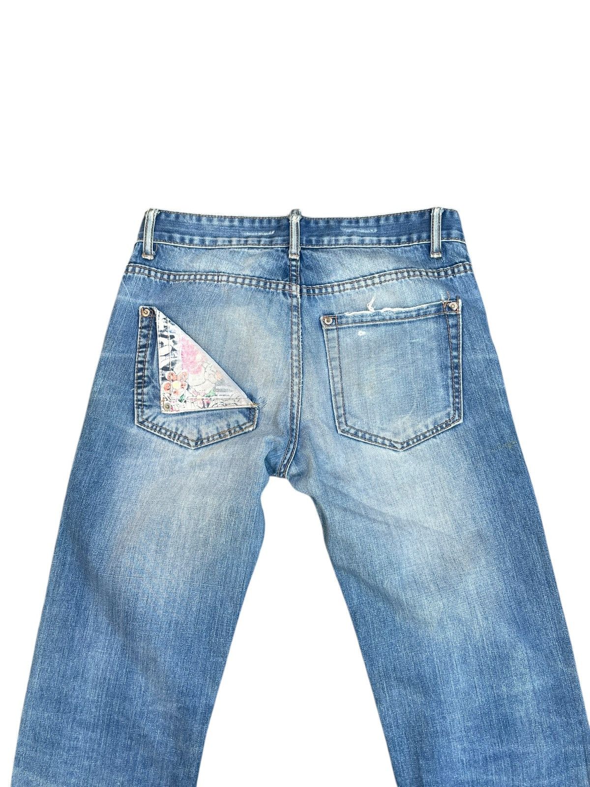 Designer × Dsquared2 Dsquared2 Distresed Denim Size US 33 - 13 Thumbnail