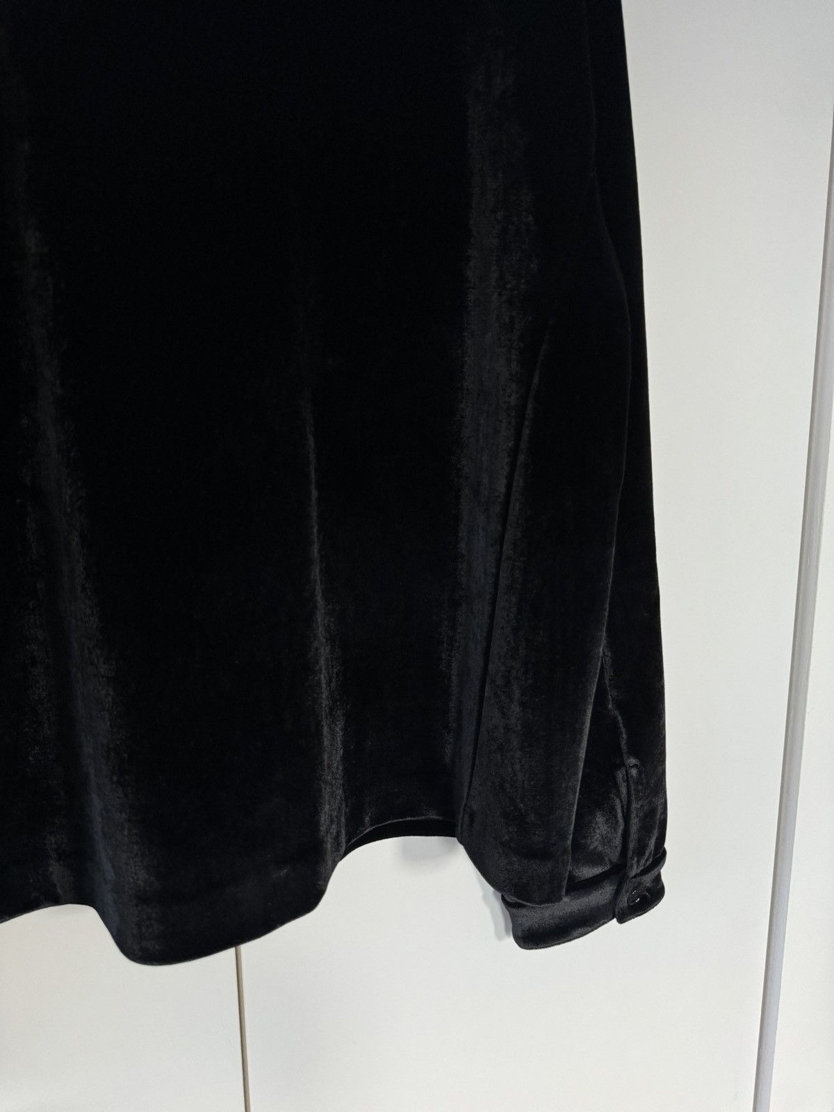 Jil Sander Buttoned Viscose and Wool-Blend Velvet Overshirt 54 Size US XXL / EU 58 / 5 - 8 Thumbnail