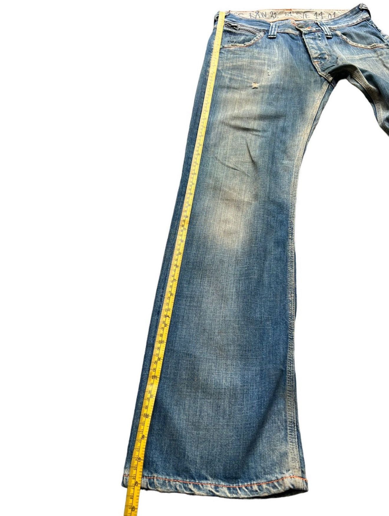 G-Star G-Star Raw Denim Mudwash Denim Jeans Size US 30 / EU 46 - 5 Thumbnail