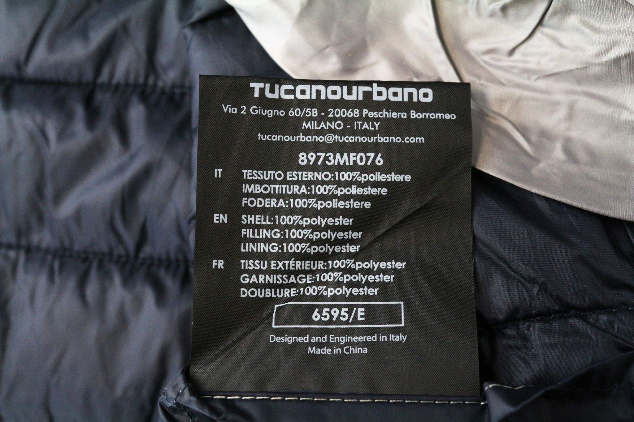 Other LOT PACK IT48 Light Grey Waterproof Scooter Jacket 75917 Size XL / US 12-14 / IT 48-50 - 7 Thumbnail