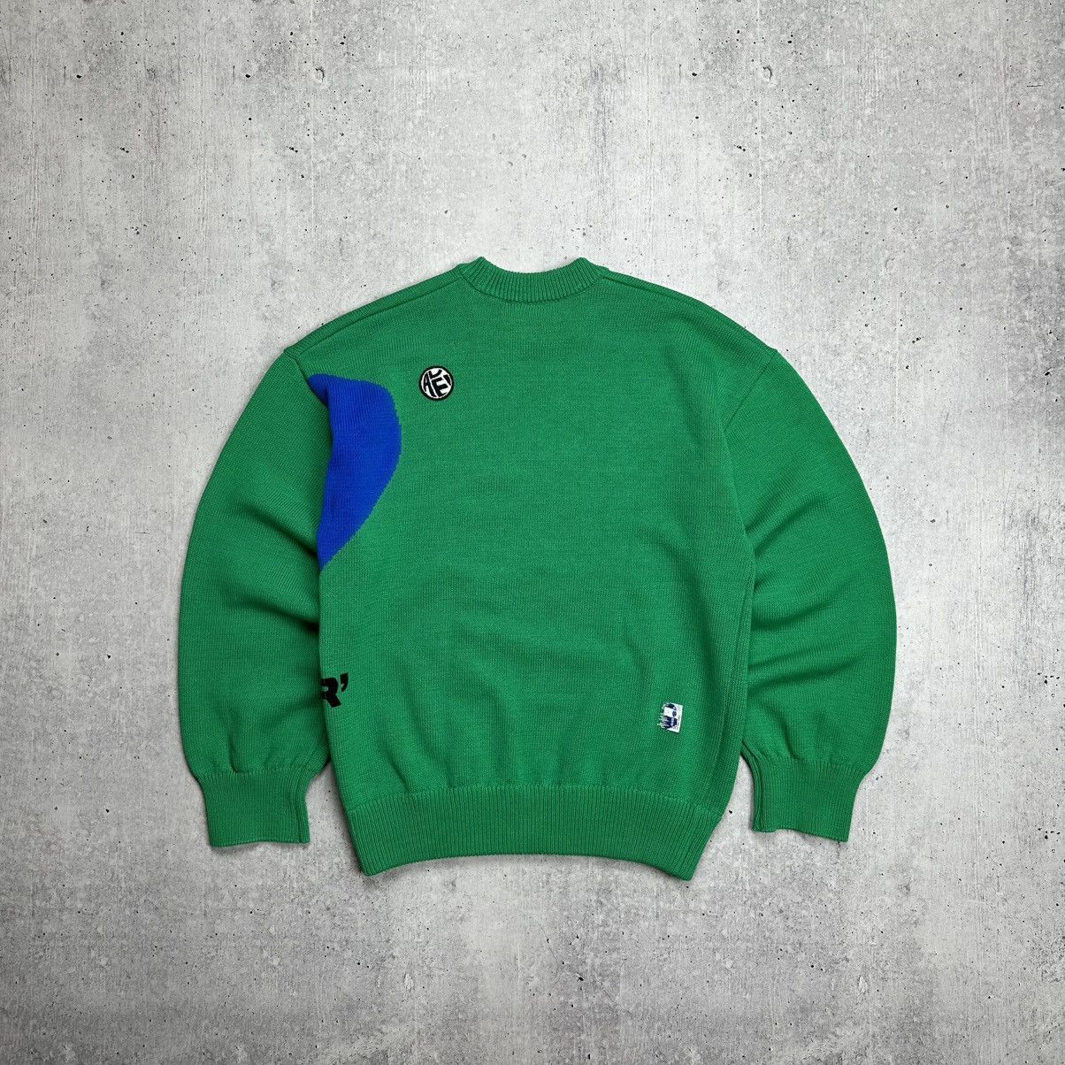 Ader Error Ader Error Twin Heart Logo Knit Green Size M-L Size US L / EU 52-54 / 3 - 6 Thumbnail