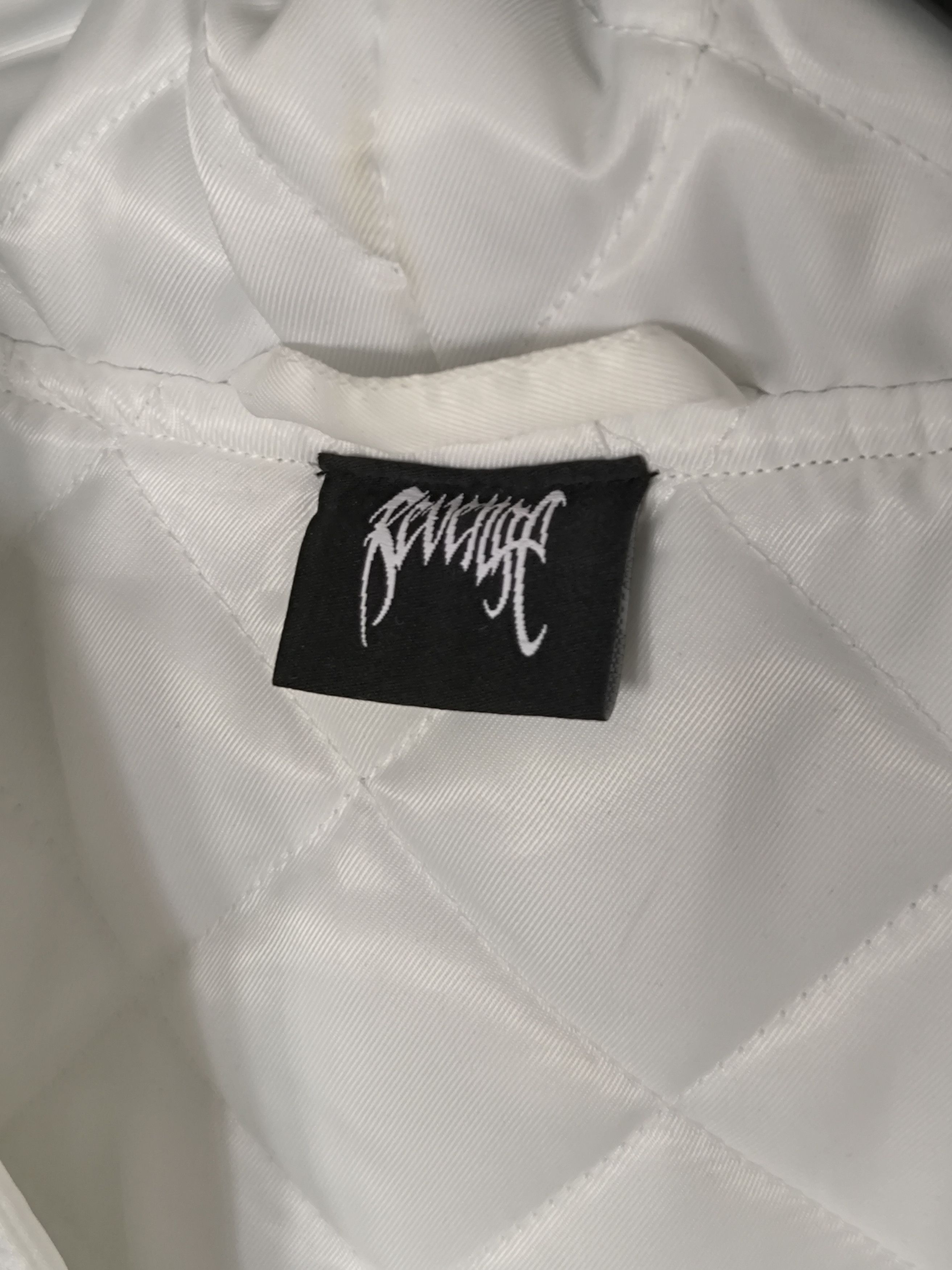 Revenge Revenge White Spider Bomber Jacket Size US XL / EU 56 / 4 - 3 Thumbnail
