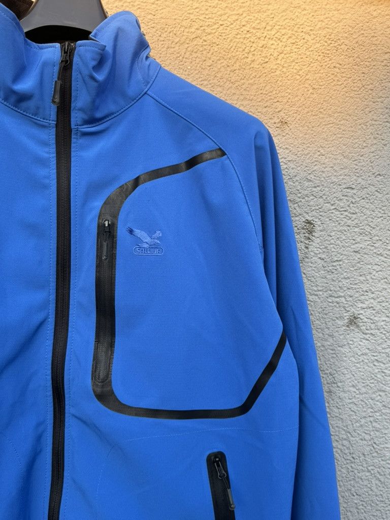 SALEWA SALEWA Soft Shell Jacket Leisure Outdoor Black Windproof Size US XL / EU 56 / 4 - 2 Thumbnail