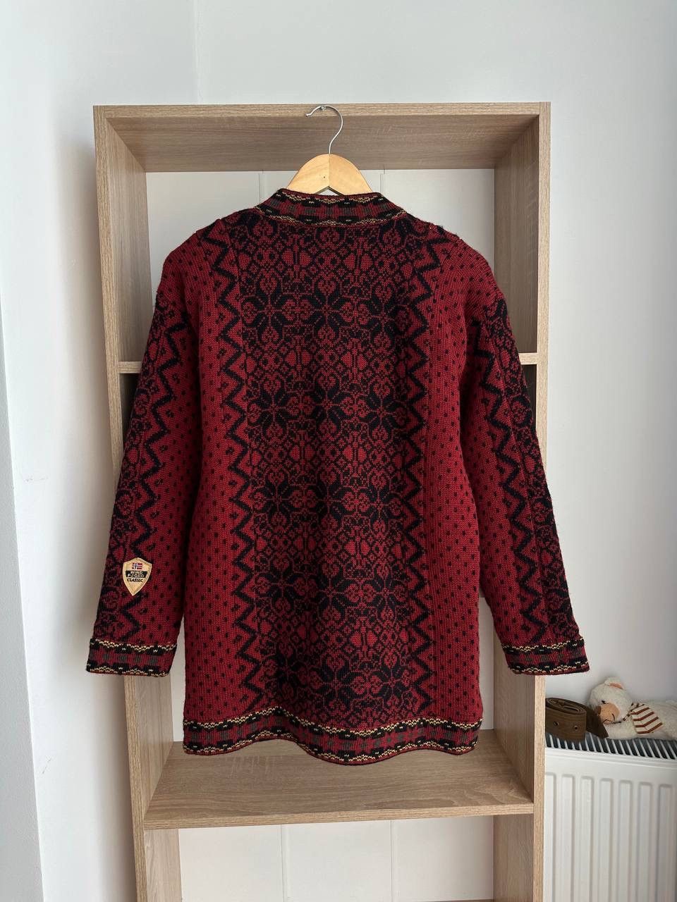 Japanese Brand × Vintage Vintage Windfjord of Norway Cardigan Red Sweater Size US M / EU 48-50 / 2 - 15 Thumbnail