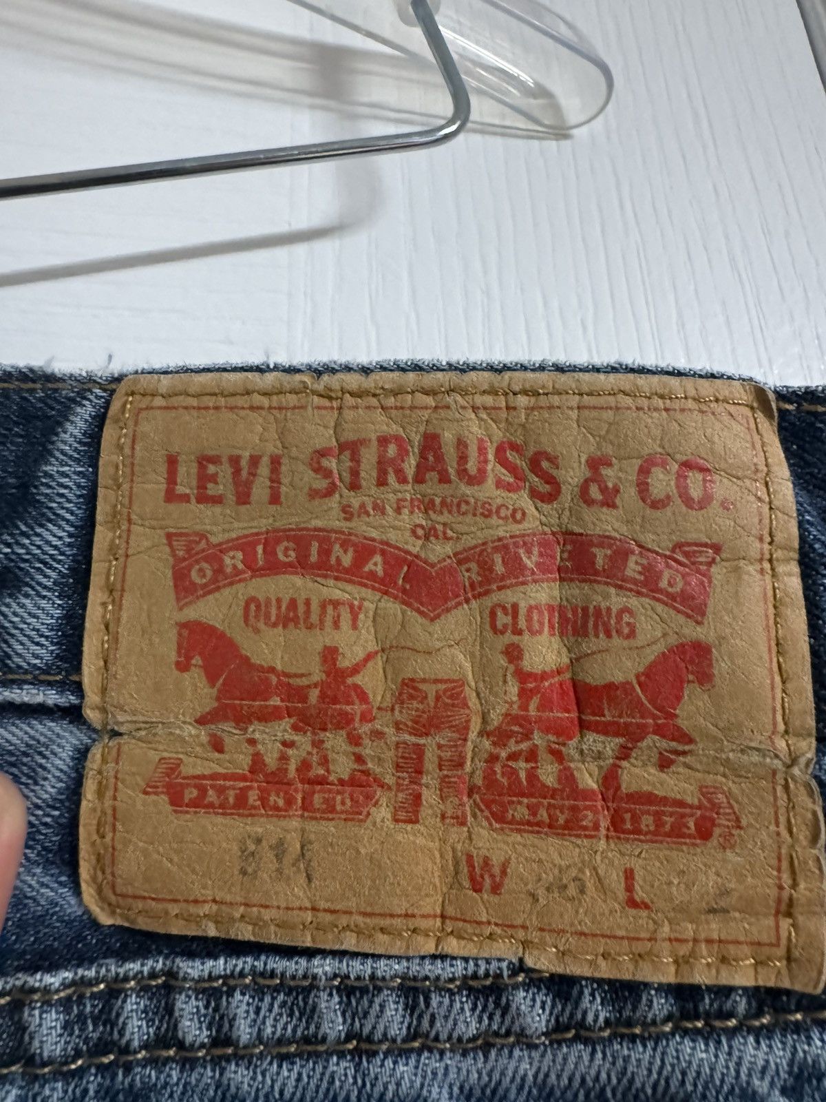 Levi's Vintage Clothing Vintage Levi 514 denim Size US 36 / EU 52 - 3 Thumbnail