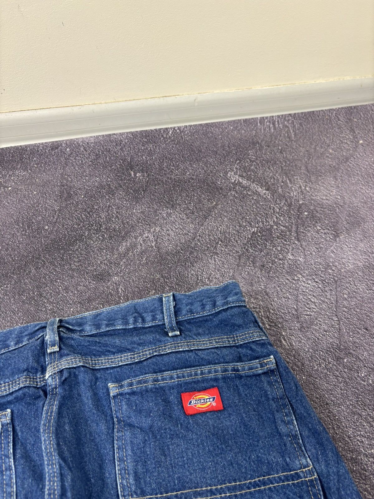 Dickies Vintage Dickies USA Blue Denim Y2K Hype Baggy Jeans Size US 36 / EU 52 - 9 Thumbnail