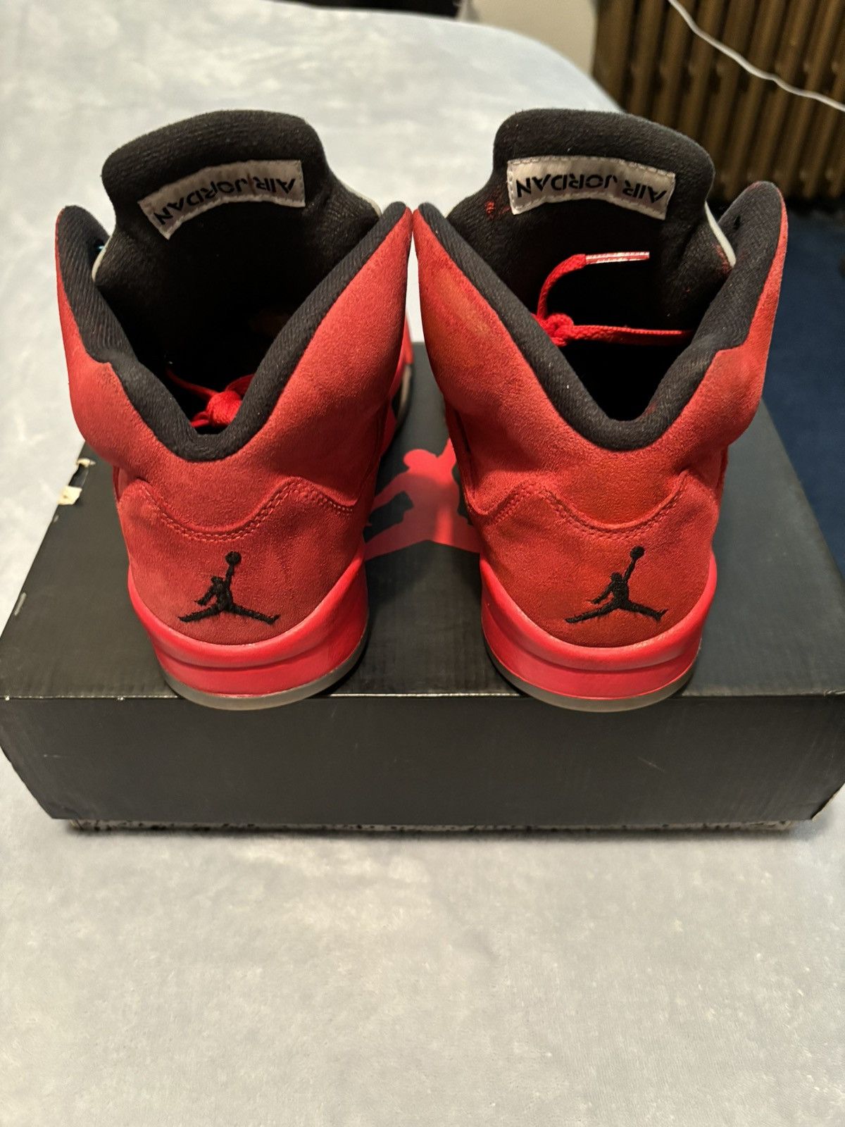 Jordan Brand Air Jordan 5 Retro Red Suede 2017 Size 8 Size US 8 / EU 41 - 5 Thumbnail