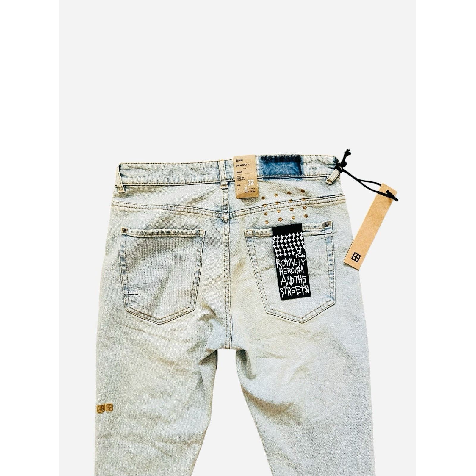 Ksubi Ksubi Jeans Mens Van Winkle Skinny Leg Light Blue Size 32/32 Size US 32 / EU 48 - 5 Thumbnail
