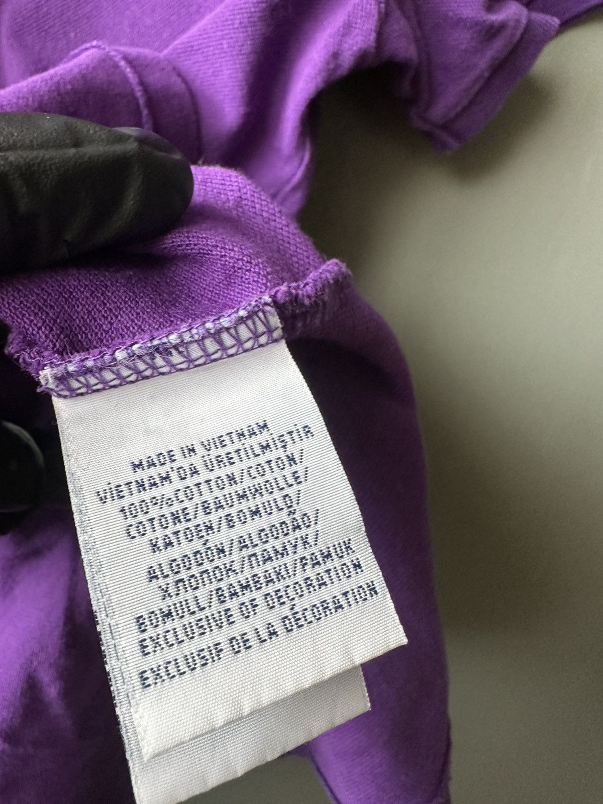 Polo Ralph Lauren Women's Polo Ralph Lauren Purple Cotton Tee Size M Size M / US 6-8 / IT 42-44 - 4 Thumbnail