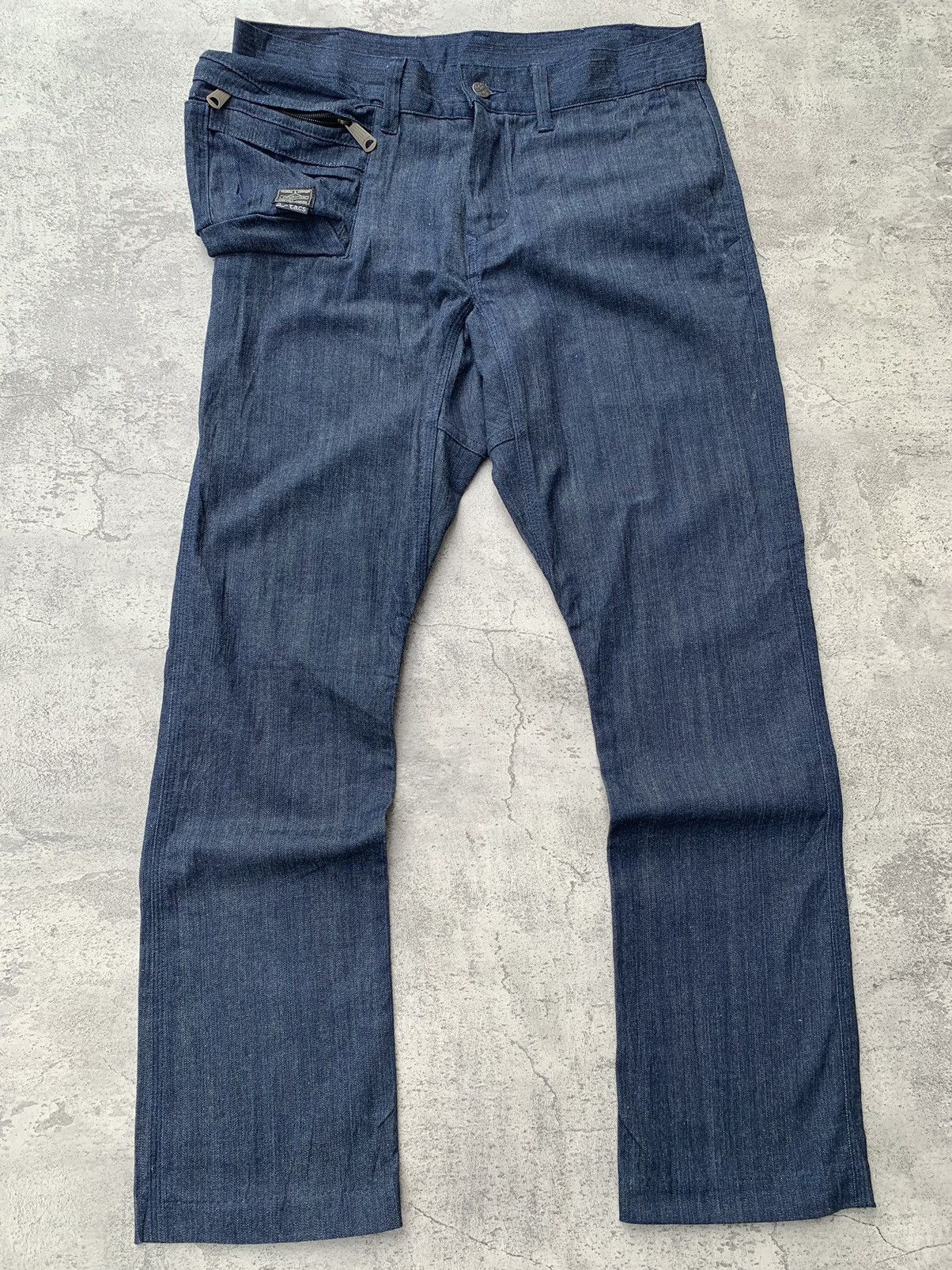 Junya Watanabe × Kapital × Porter PORTER X 2 Tacs pocket denim pants |  Grailed