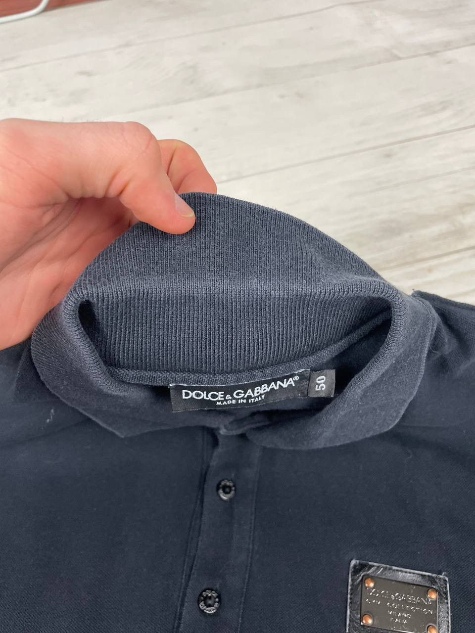 Dolce & Gabbana Dolce Gabbana Long Sleeve Polo Shirt Gym Collection Y2K Size US XL / EU 56 / 4 - 10 Thumbnail