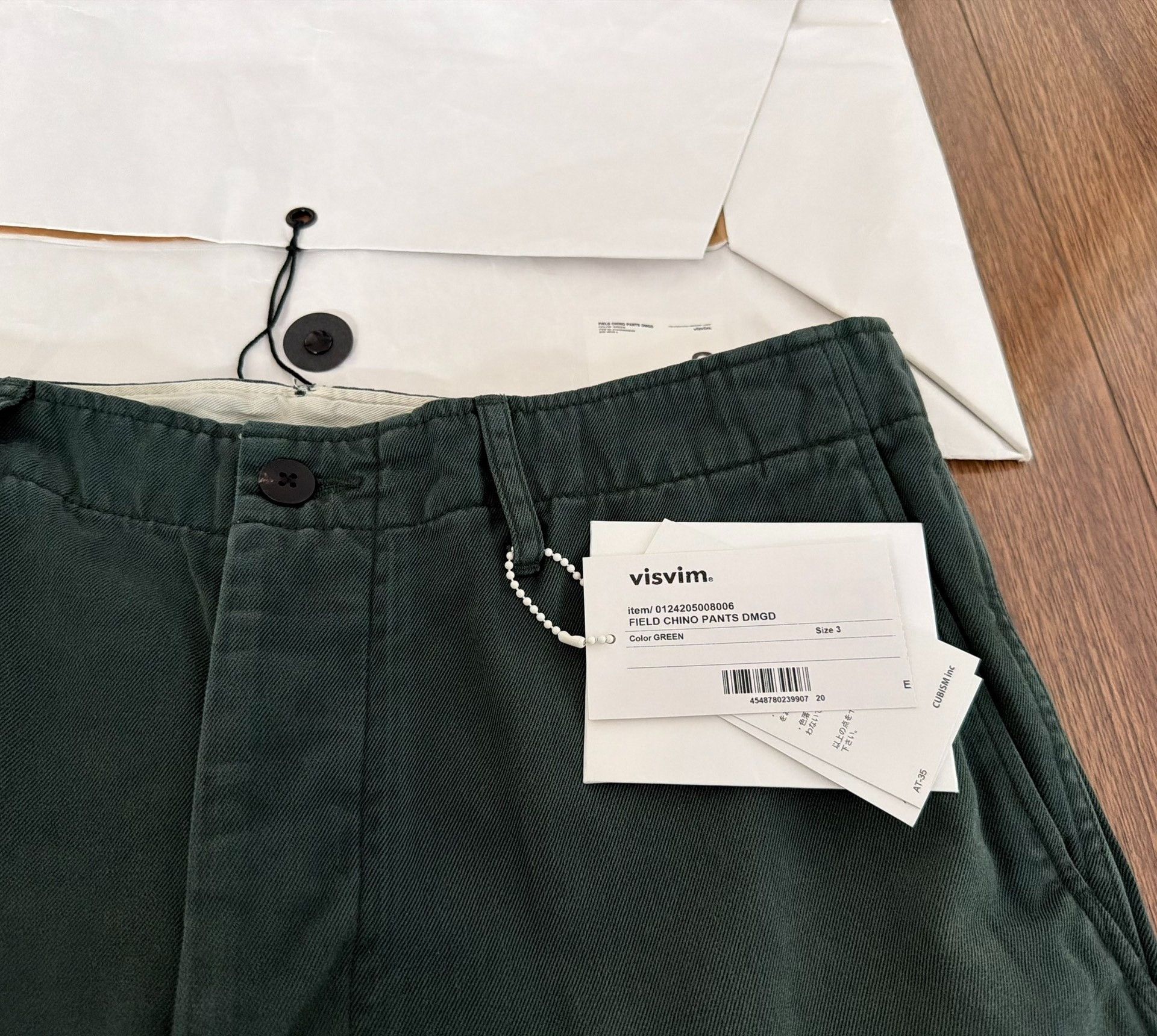 Visvim VISVIM 24AW FIELD CHINO PANTS DMGD Size US 26 / EU 42 - 3 Thumbnail