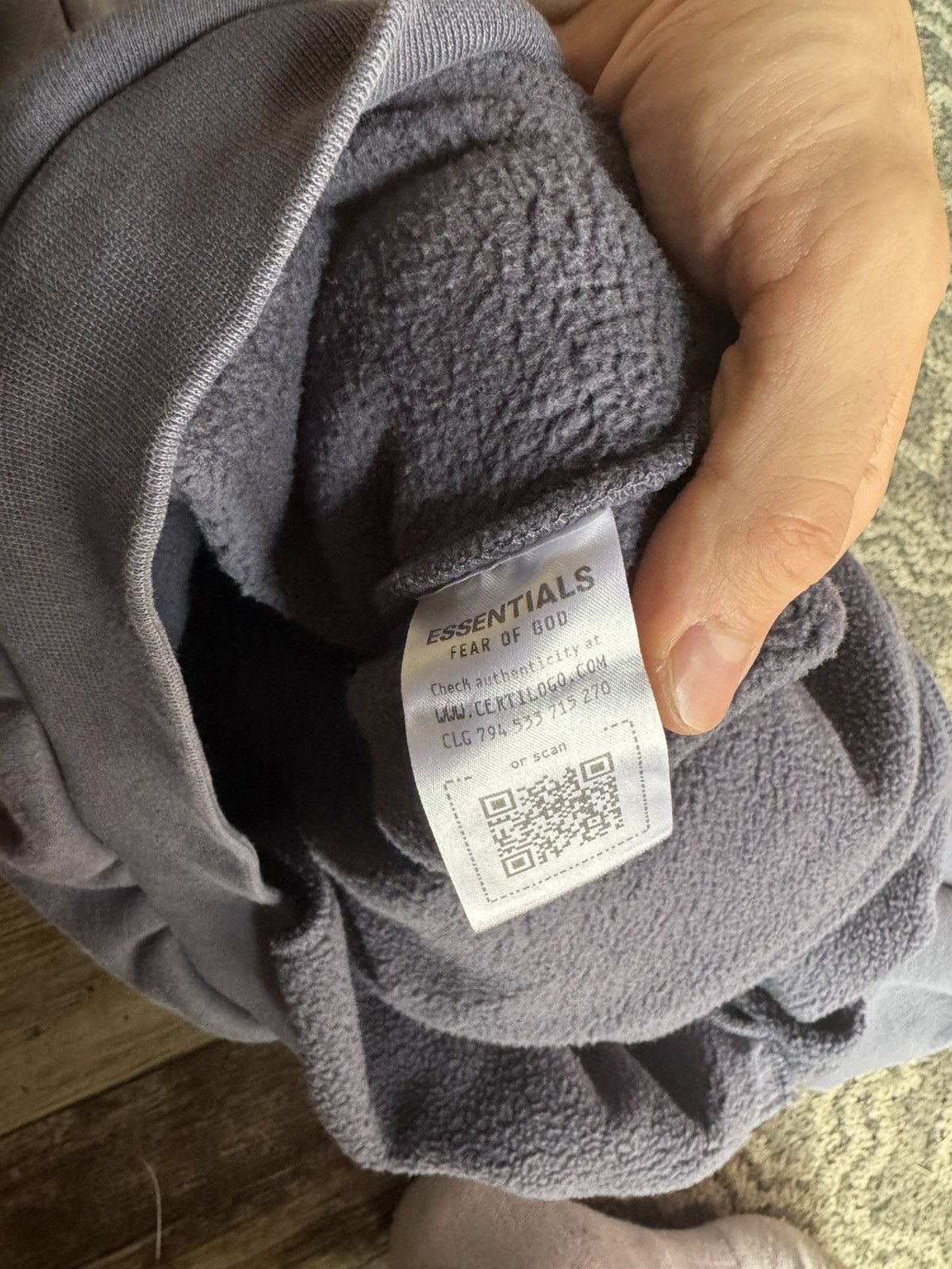 Essentials × Fear of God FOG x Essentials hoodie Size US L / EU 52-54 / 3 - 6 Thumbnail