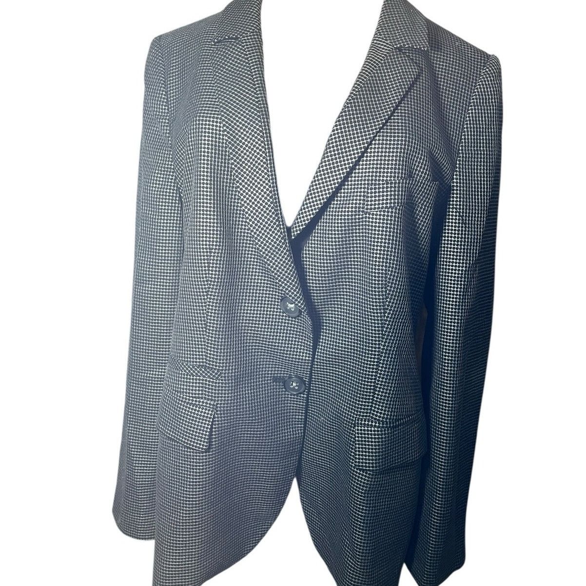 Armani Armani Collezioni Wool/Silk Double Breasted Blazer Sz 14 Size XL / US 12-14 / IT 48-50 - 4 Thumbnail