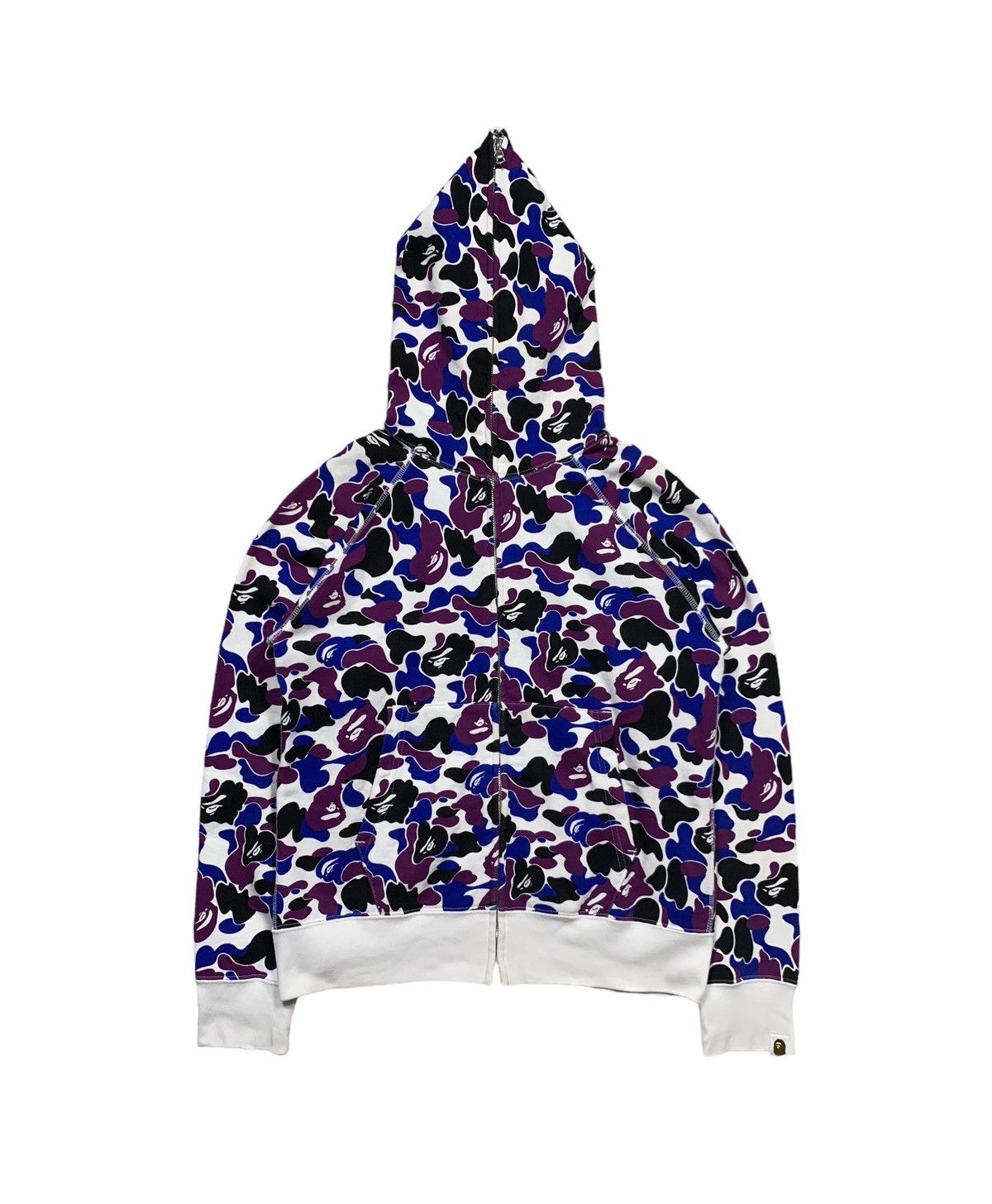 Bape Rare Bape Camo Paris Hoodie Full Zip Limited Colour | Grailed