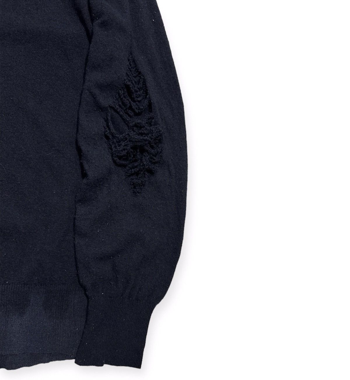 Comme des Garcons Homme Destroyed Knit Size US L / EU 52-54 / 3 - 5 Thumbnail