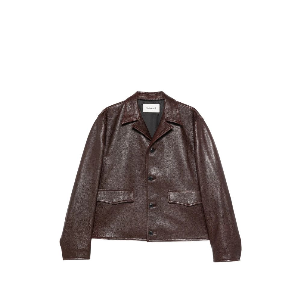 TONYWACK Tonywack BROWN Jackets - Leather Jackets Size US L / EU 52-54 / 3 - 1 Thumbnail