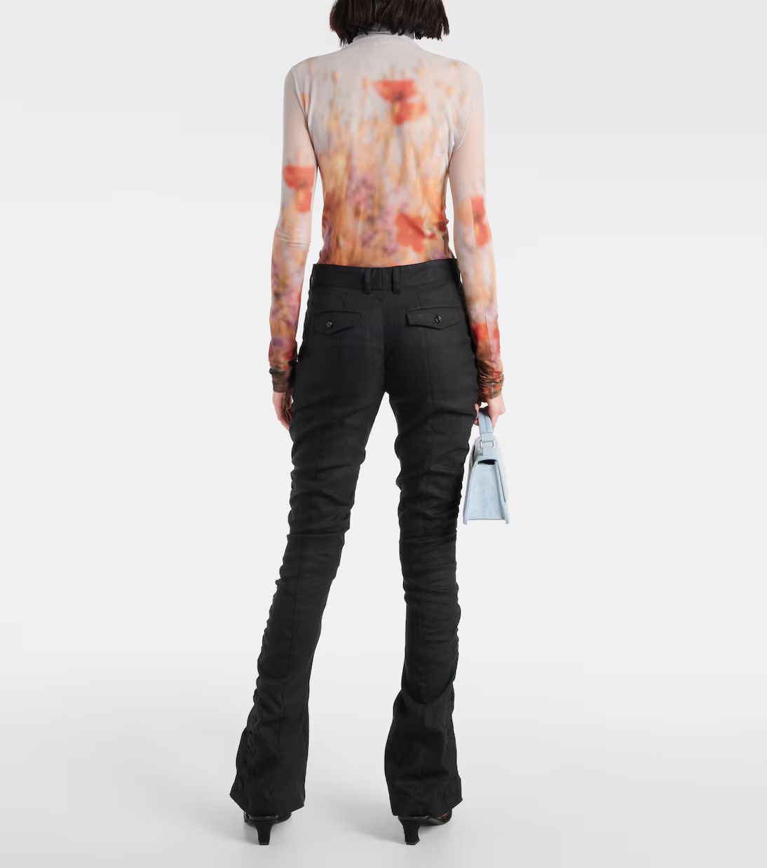 Acne Studios o1y0725 Casual Pant in Black Size 28" / US 6 / IT 42 - 5 Thumbnail