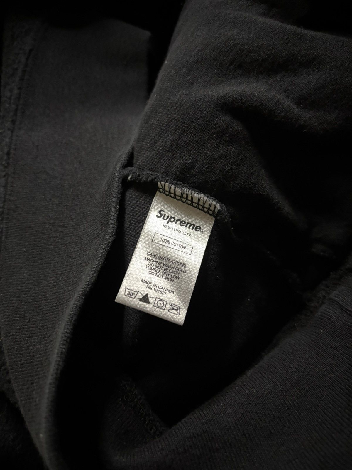 Supreme Supreme SS18 Fleece Hoodie Size US XL / EU 56 / 4 - 6 Thumbnail