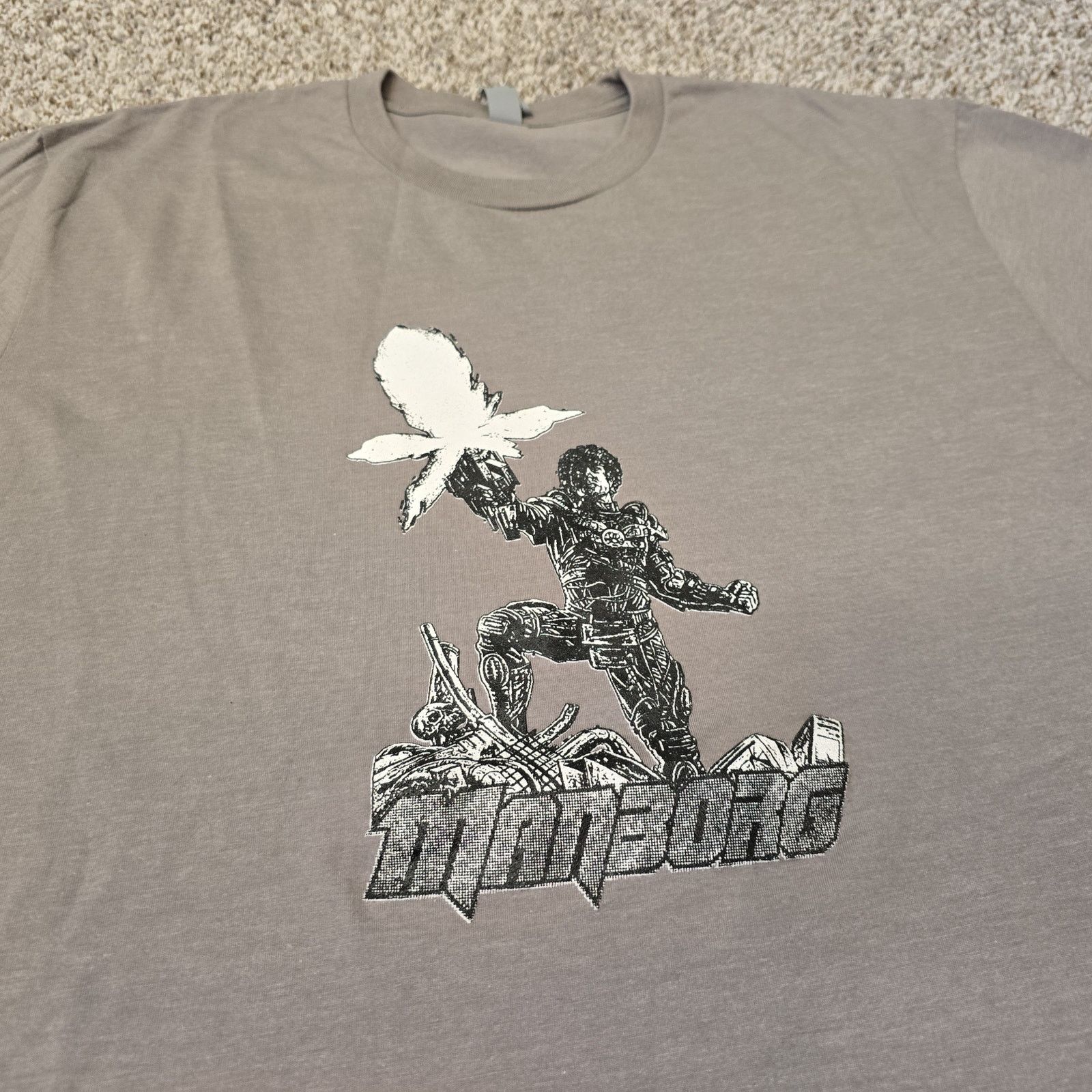 Next Level Apparel Rare Manborg Movie Darksky Films T Shirt Large Cast And Crew Size US L / EU 52-54 / 3 - 2 Thumbnail