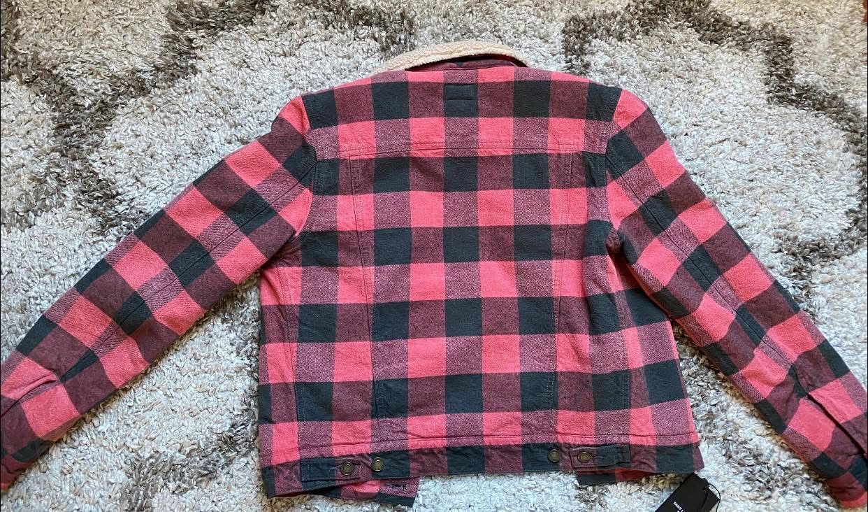Saint Laurent Paris Saint Laurent Red Trucker Jacket Size US M / EU 48-50 / 2 - 9 Thumbnail