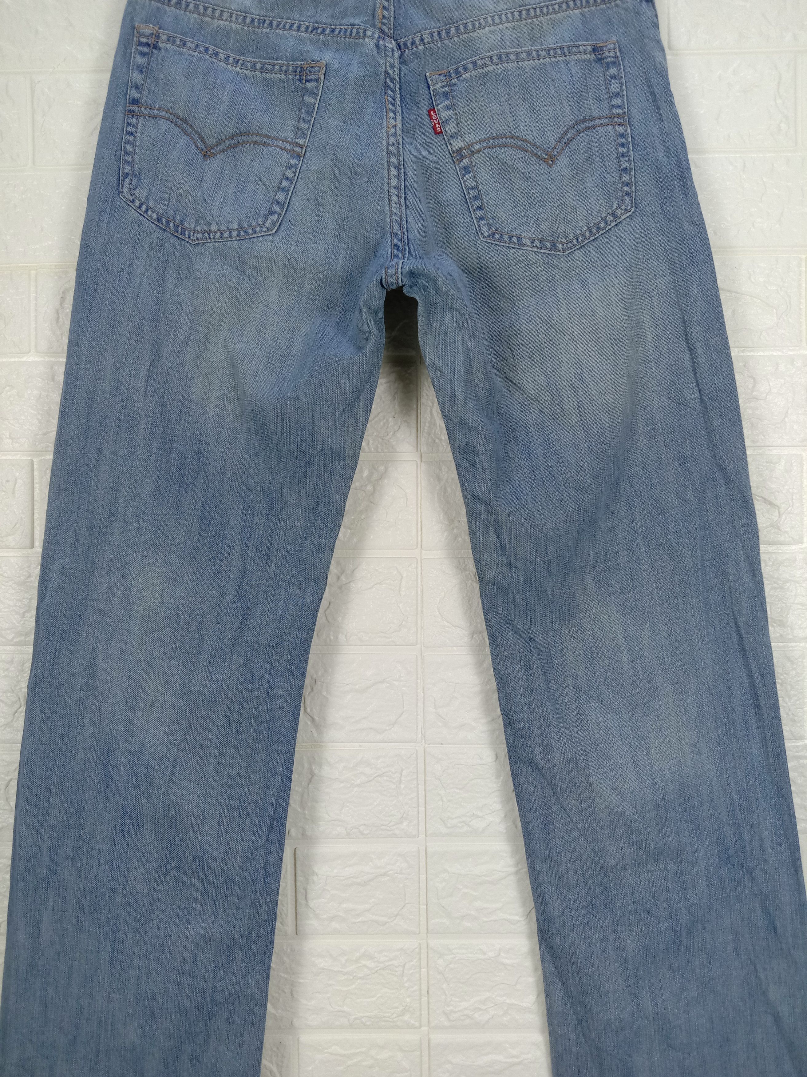 Levi's Vintage Levi's 505 Jeans Blue Wash Straight Leg Denim Size 28" / US 6 / IT 42 - 7 Thumbnail