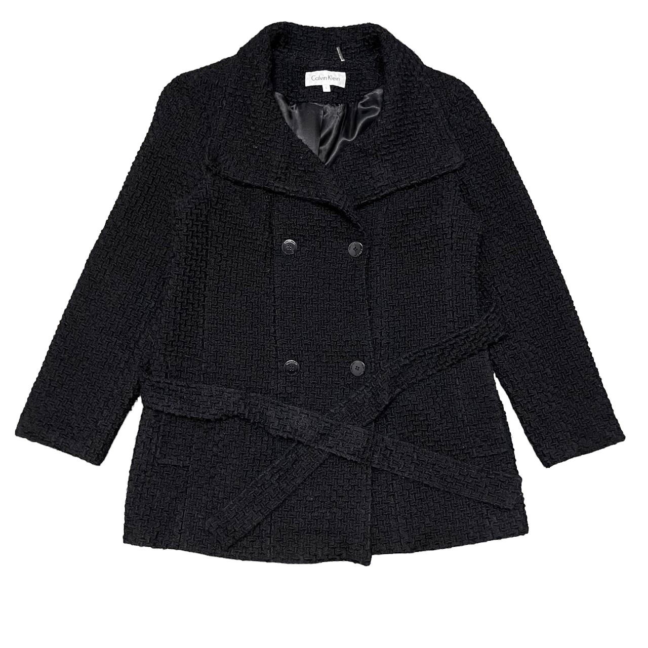 Vintage Calvin Klein Wool Coat Double Breasted