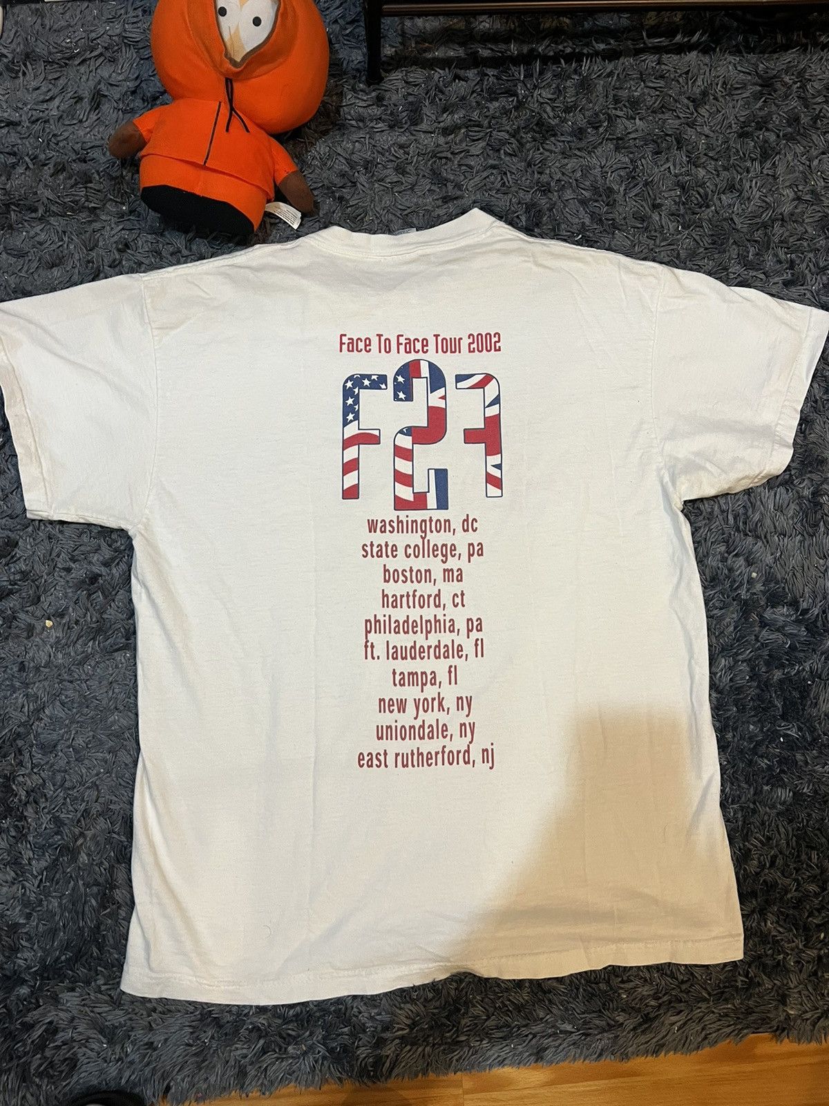 Delta × Vintage vintage F2F Tour shirt Size US L / EU 52-54 / 3 - 3 Thumbnail