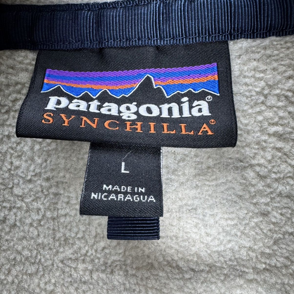 Patagonia 🌟PATAGONIA SYNCHILLA SNAP BUTTON FLEECE JACKET Size US L / EU 52-54 / 3 - 8 Thumbnail