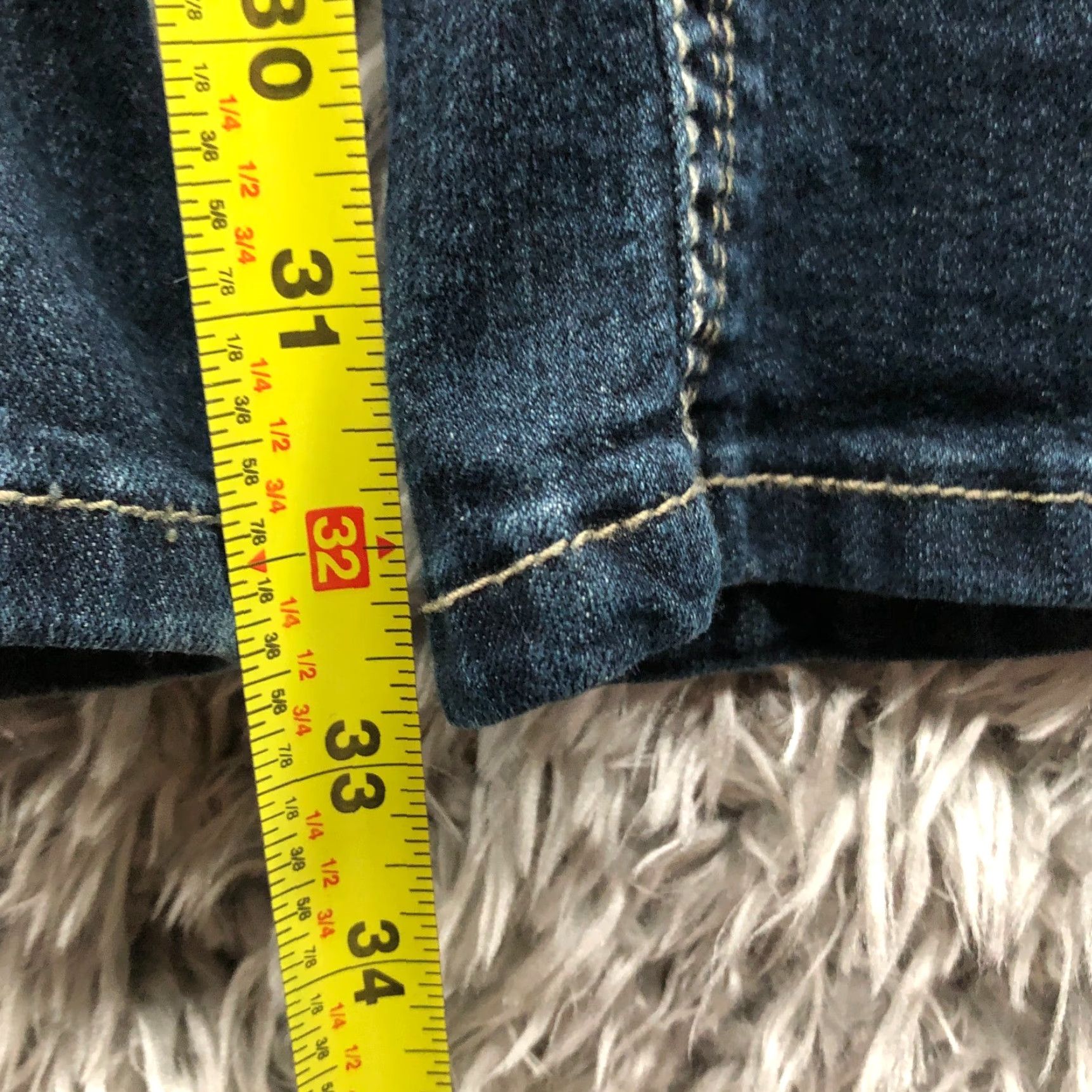 Vintage Seven7 Rucker Slim Bootcut Jeans Size 28 Dark Wash Blue Denim Womens Size 28" / US 6 / IT 42 - 3 Thumbnail