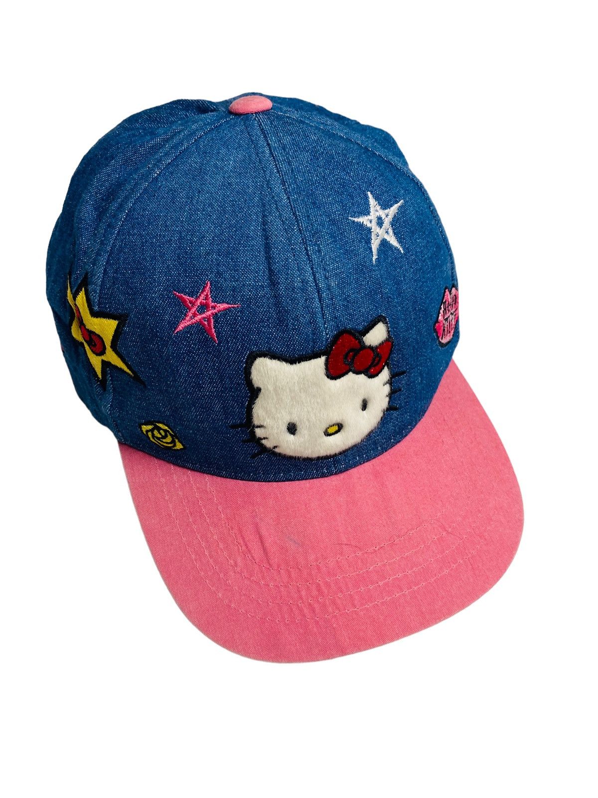 Angel Blue 2000s Hello Kitty - Denim Hat Size 30 - 2 Thumbnail
