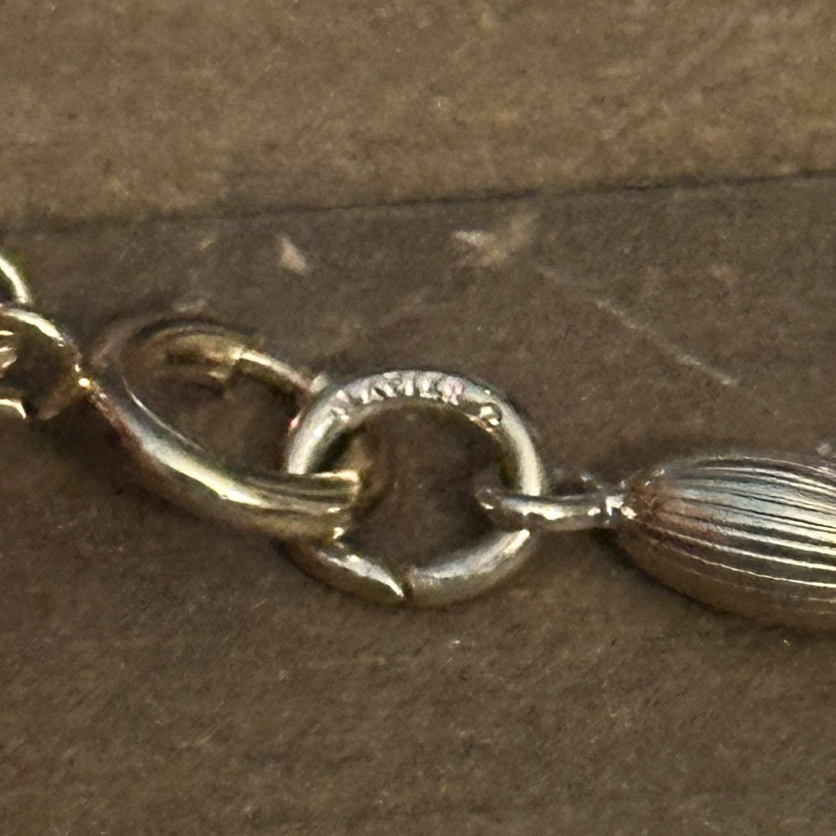 Other × Vintage Vintage Napier long gold fluted barrel bead chain necklace Size ONE SIZE - 5 Thumbnail