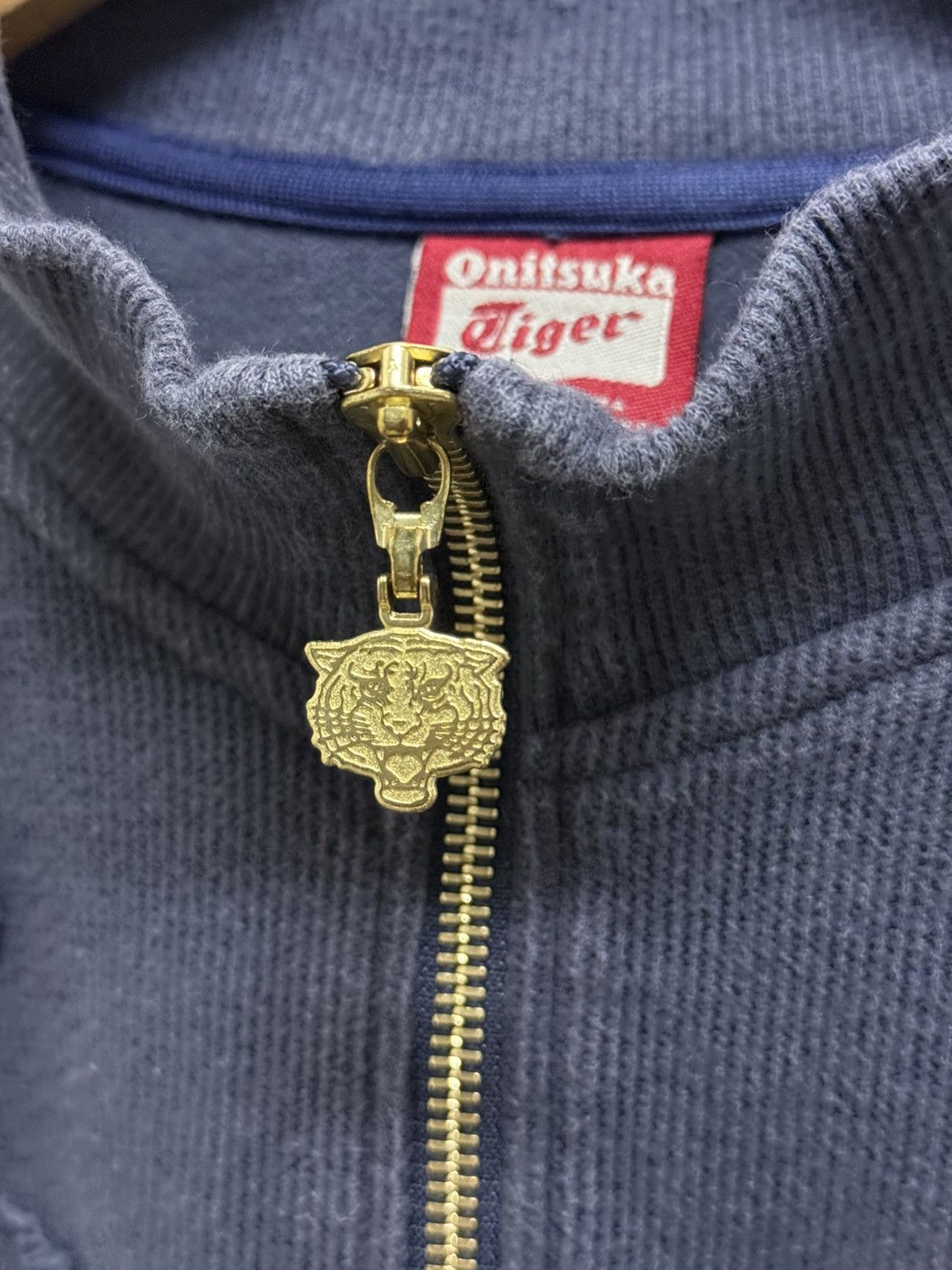 Onitsuka Tiger 2000s Archival Onitsuka Tiger Zip Up Sweater Size US L / EU 52-54 / 3 - 7 Thumbnail