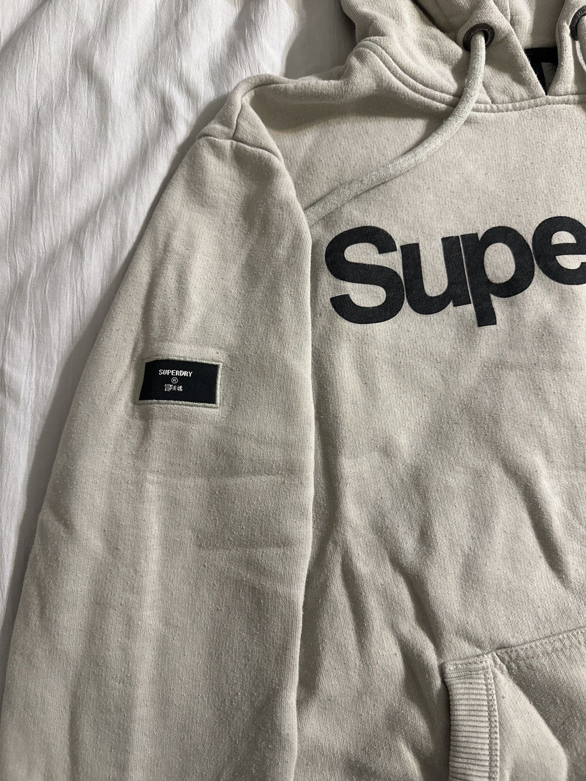 Superdry SuperDry Beige Hoodie Size US M / EU 48-50 / 2 - 4 Thumbnail