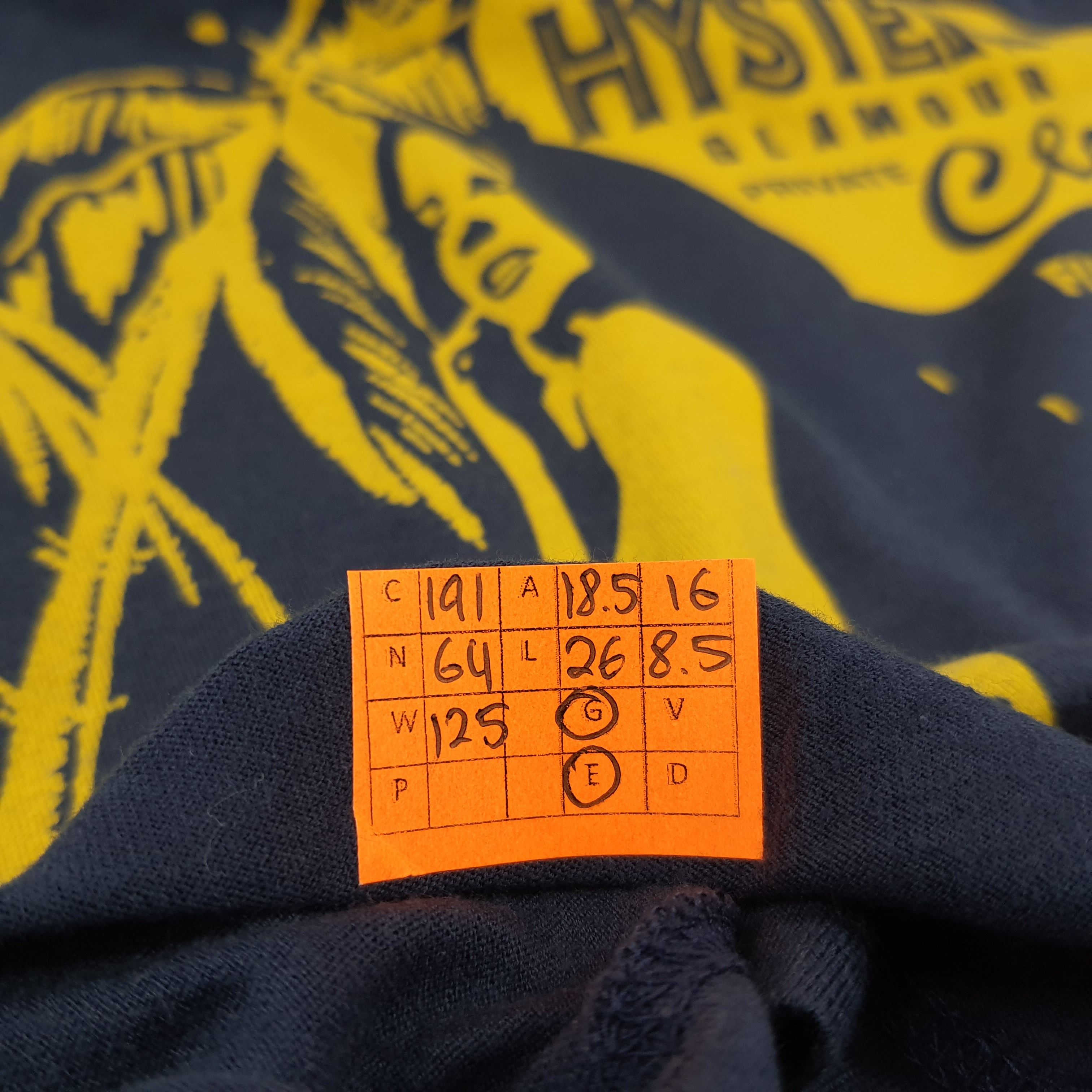 Hysteric Glamour × Japanese Brand × Vintage Vintage Hysteric Glamour Private Club Japanese Brand Tshirt Size US S / EU 44-46 / 1 - 9 Thumbnail