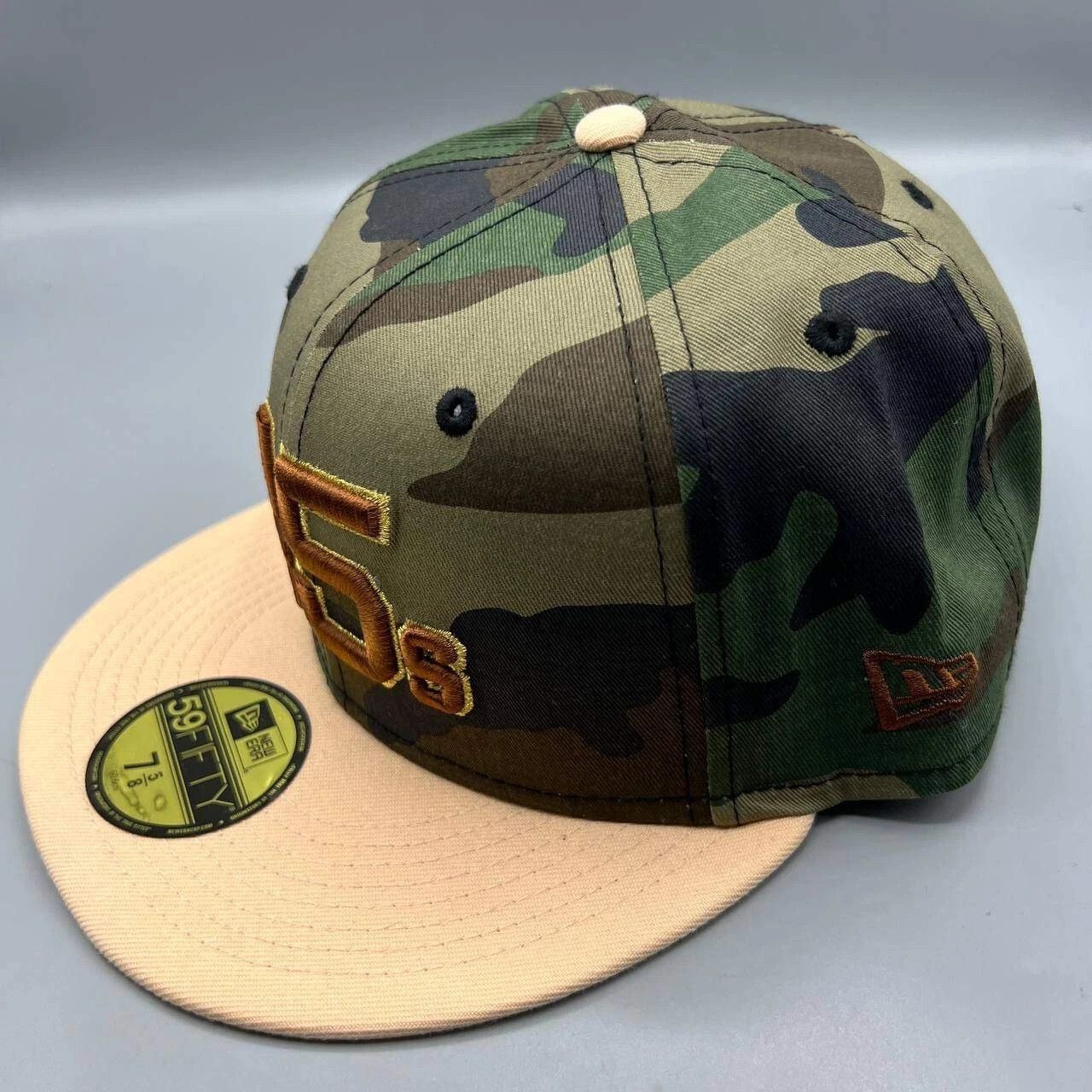 New Era Houston Astros Colt 45s Hat Men 7 5/8 Camouflage Fitted Cap Size ONE SIZE - 6 Thumbnail
