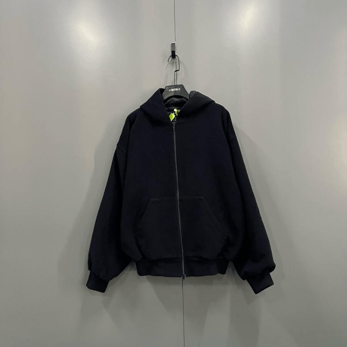 Balenciaga Balenciaga Long-Sleeve Full-Zip Hooded Jacket Size US XXS / EU 40 - 1 Thumbnail