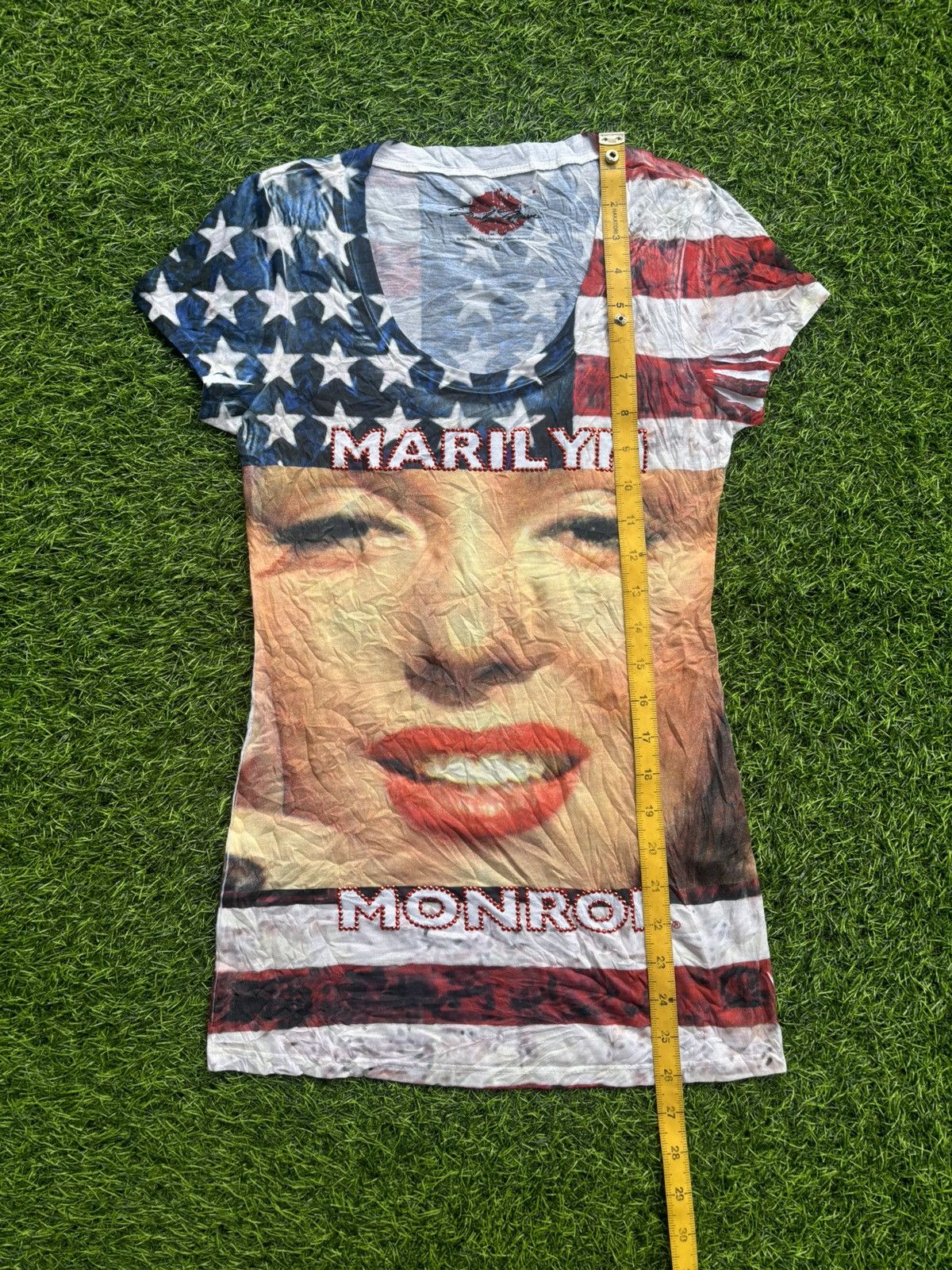 Hysteric Glamour Y2k Marilyn Monroe Full Print Tshirt Size S / US 4 / IT 40 - 8 Thumbnail