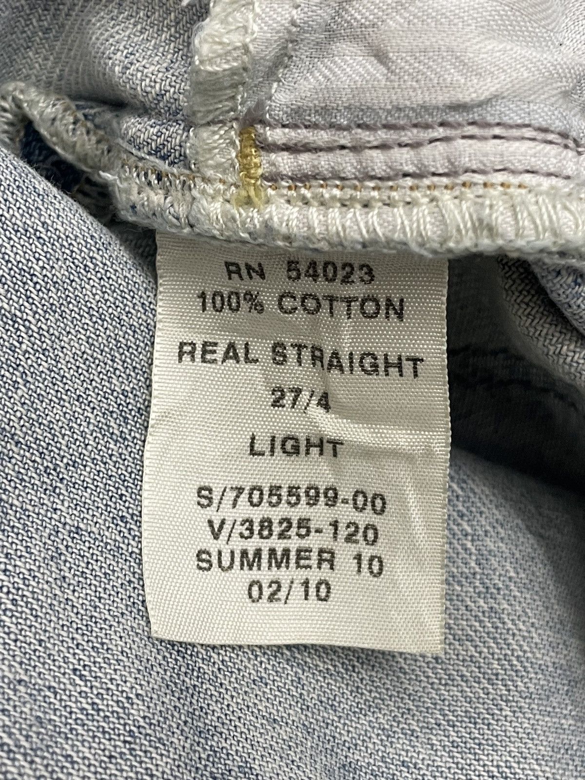 Designer × Japanese Brand Gap 1969 Summer Wear Soft Distress Denim Kapital Boro Style Size US 31 - 20 Thumbnail