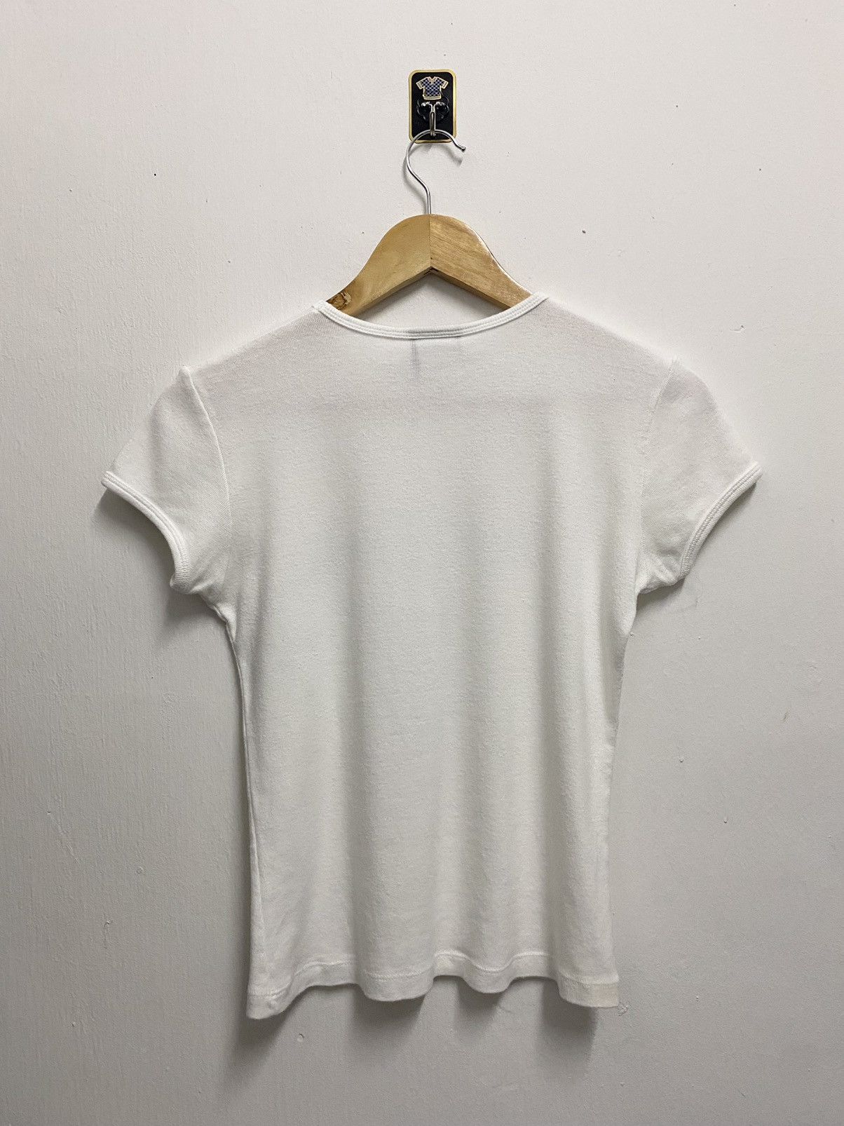 Oakley × Vintage 2000's Oakley Butterfly Crop Top T-Shirt Size S / US 4 / IT 40 - 2 Thumbnail